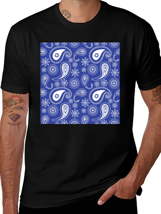 Paisley Patterned T-Shirt