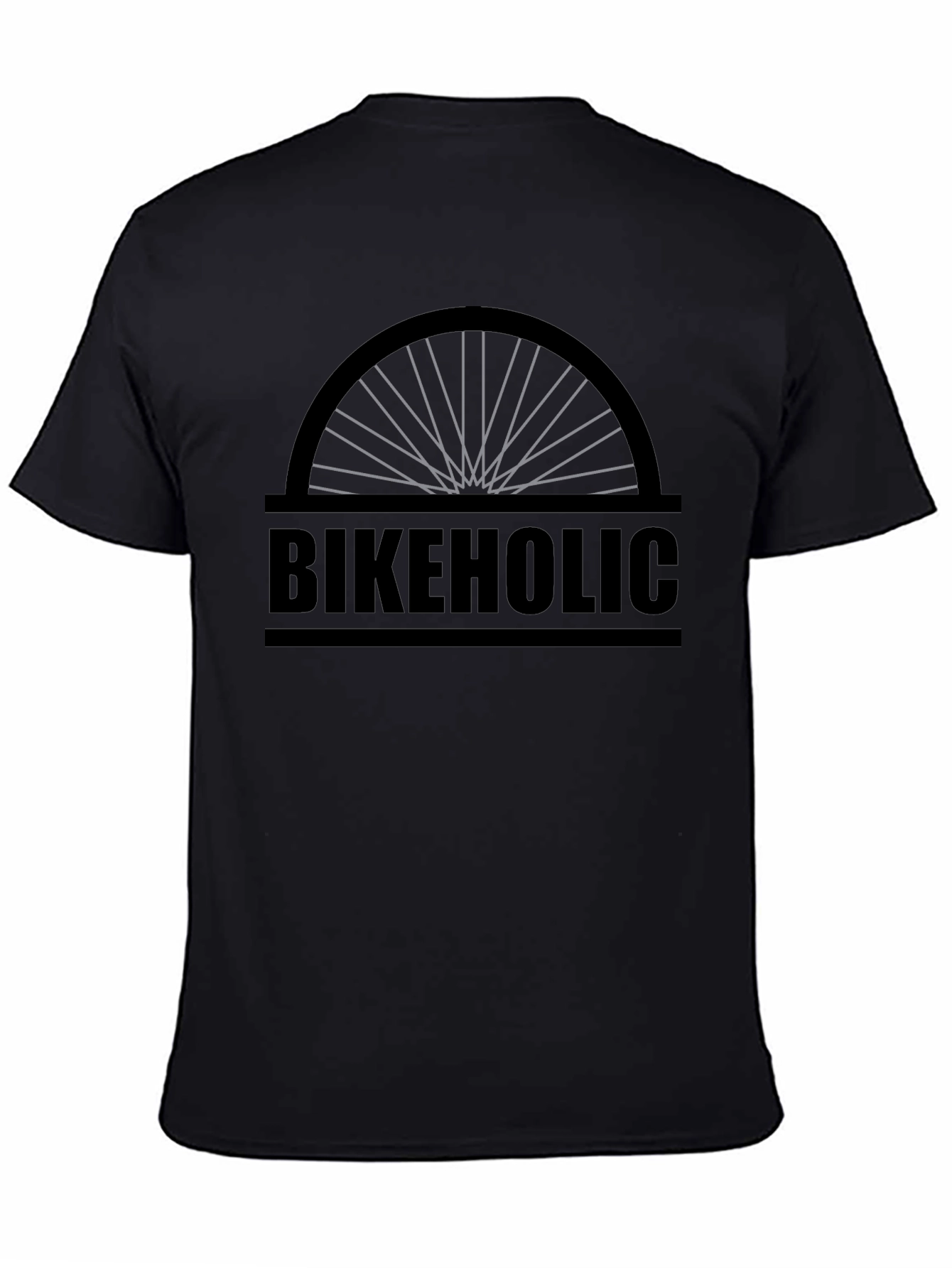 Bikeholic Graphic Tee - Cycling Enthusiast Shirt