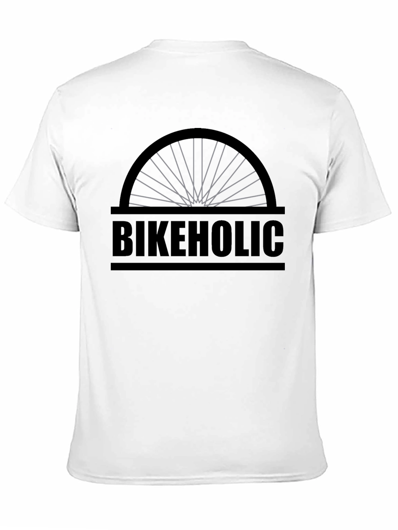 Bikeholic Graphic Tee - Cycling Enthusiast Shirt