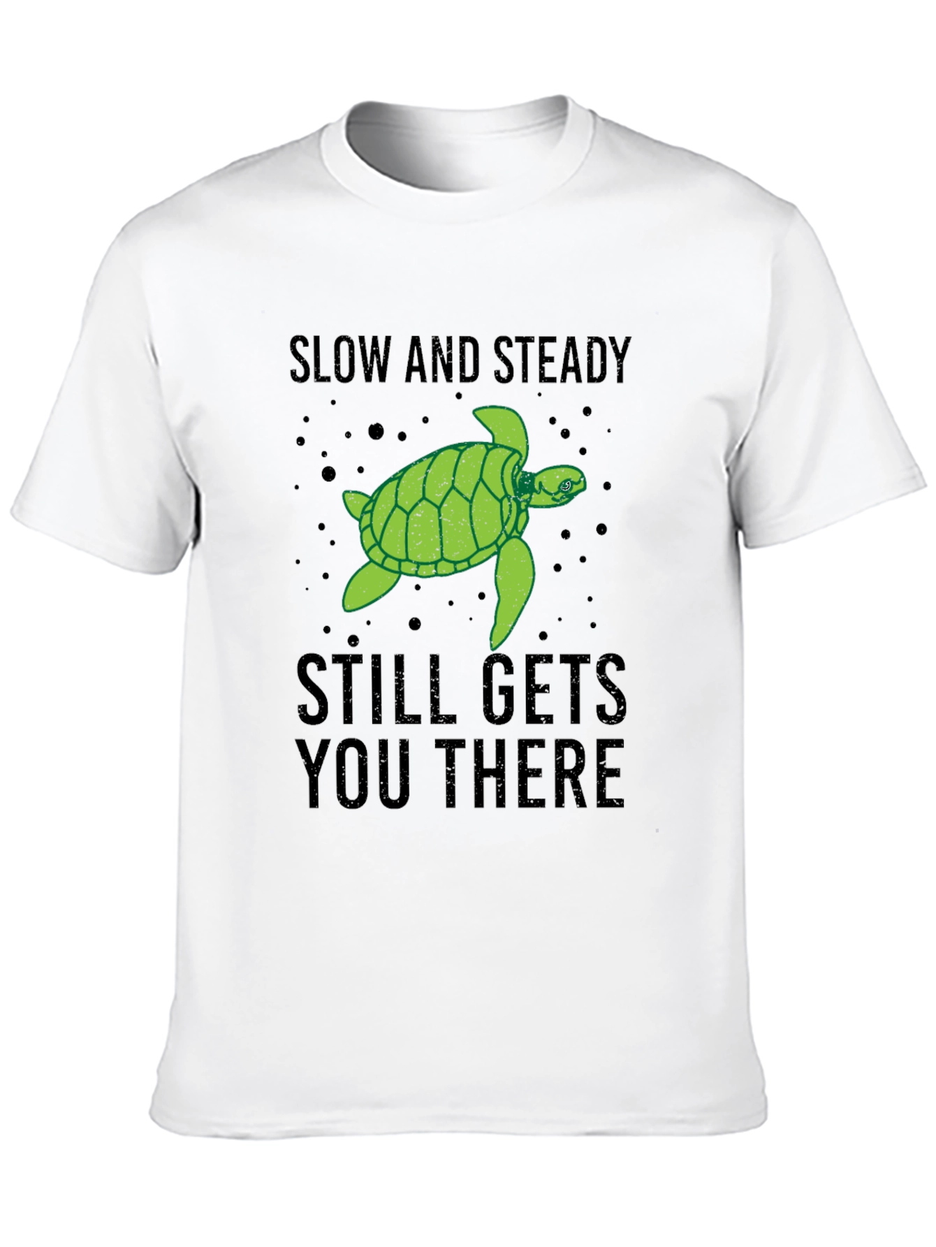 Slow & Steady Turtle Graphic T-Shirt