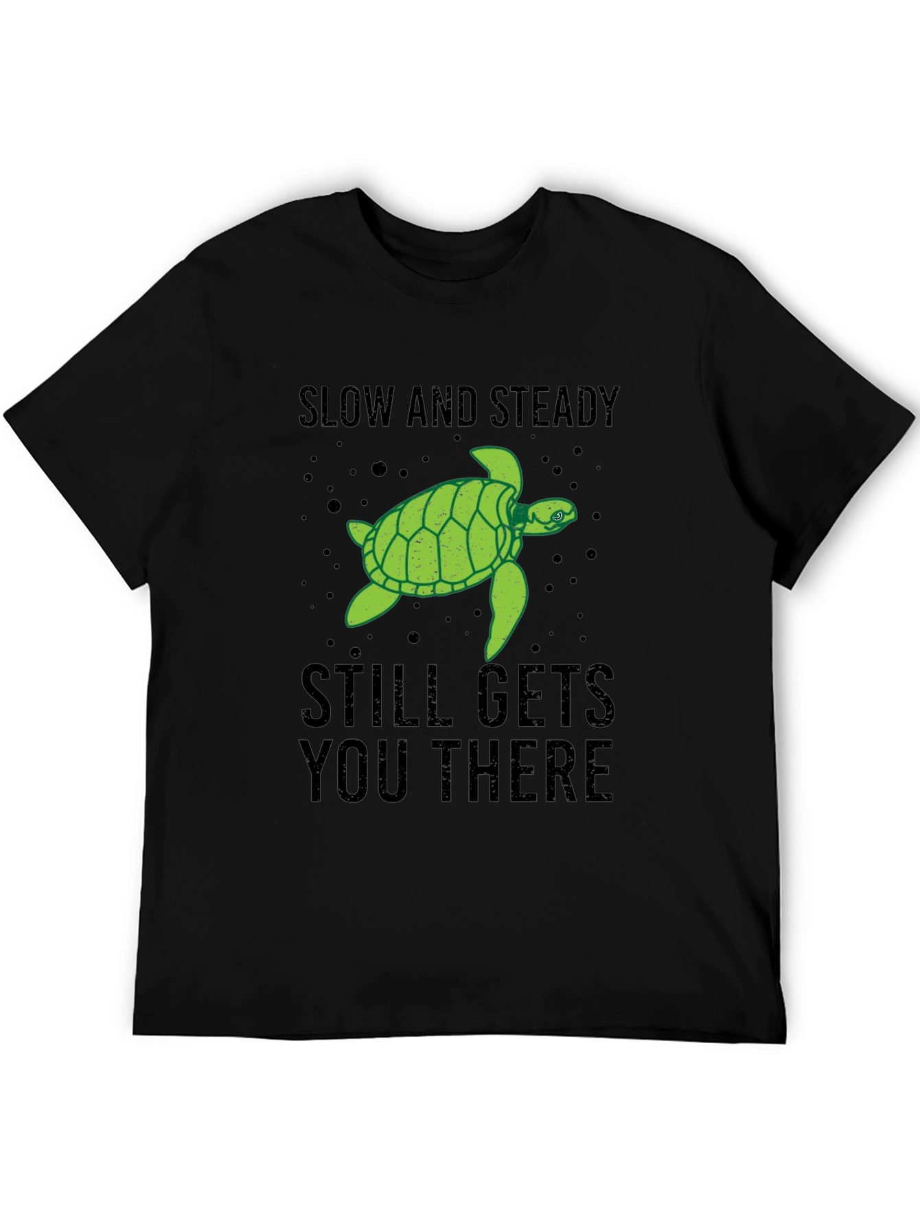 Slow & Steady Turtle Graphic T-Shirt