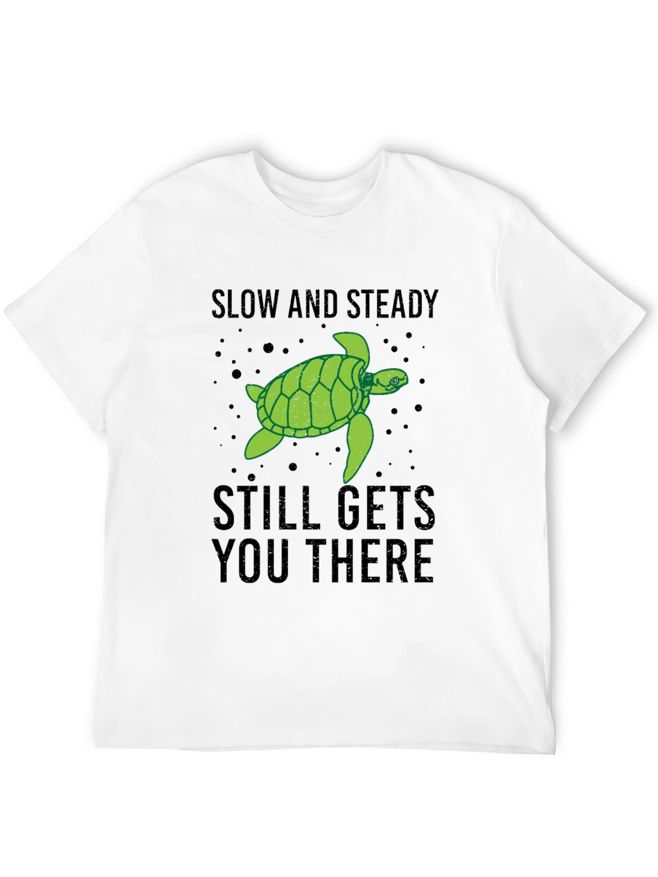 Slow & Steady Turtle Graphic T-Shirt