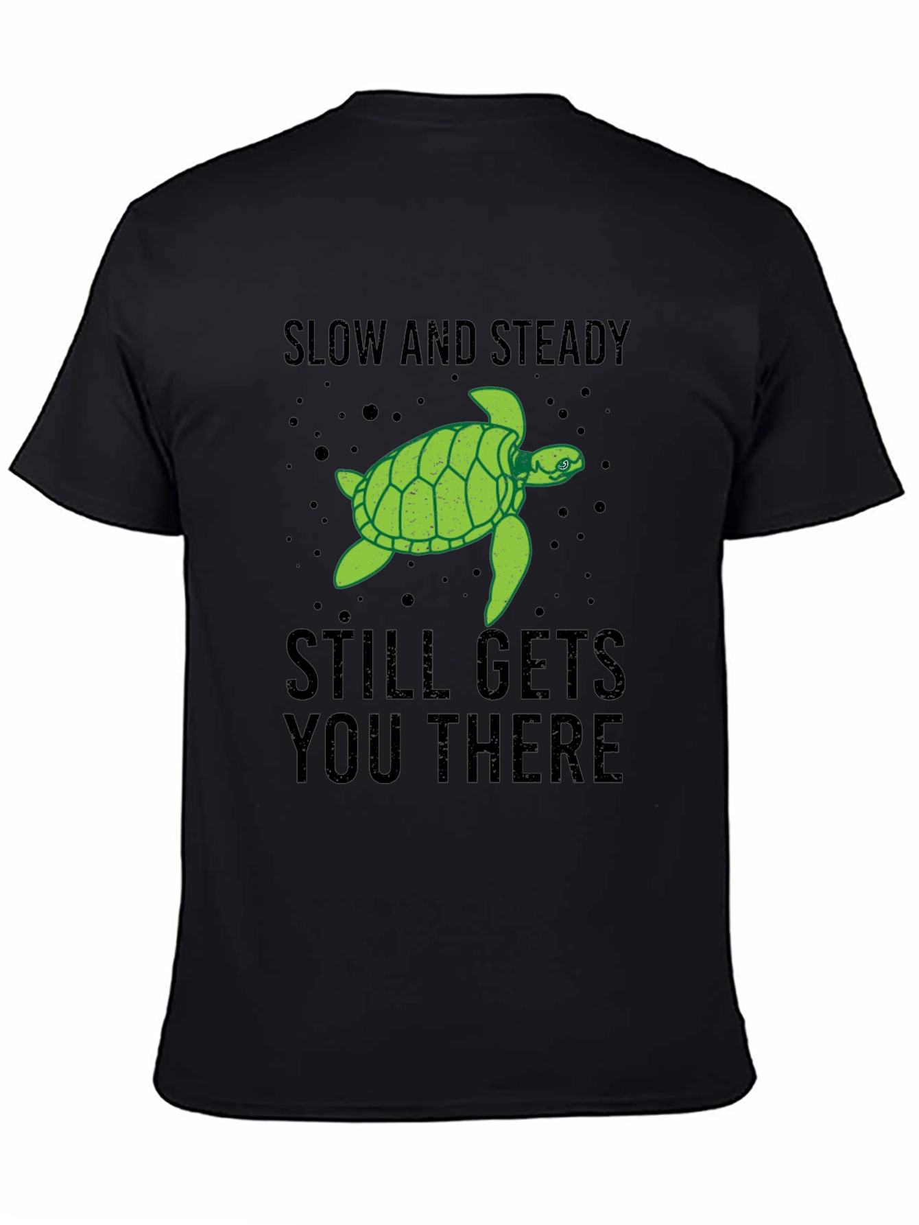 Slow & Steady Turtle Graphic T-Shirt