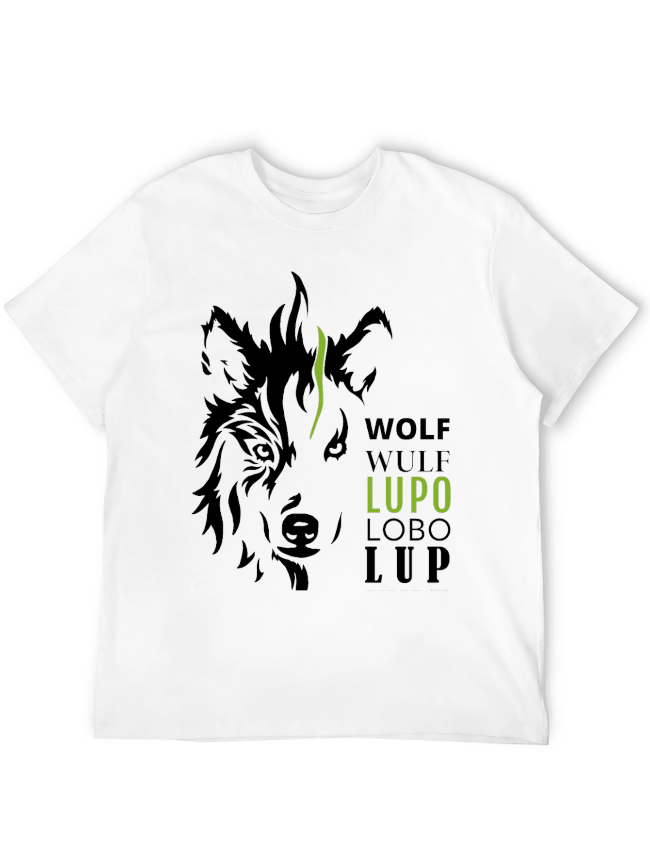 Wolf Languages Graphic T-Shirt