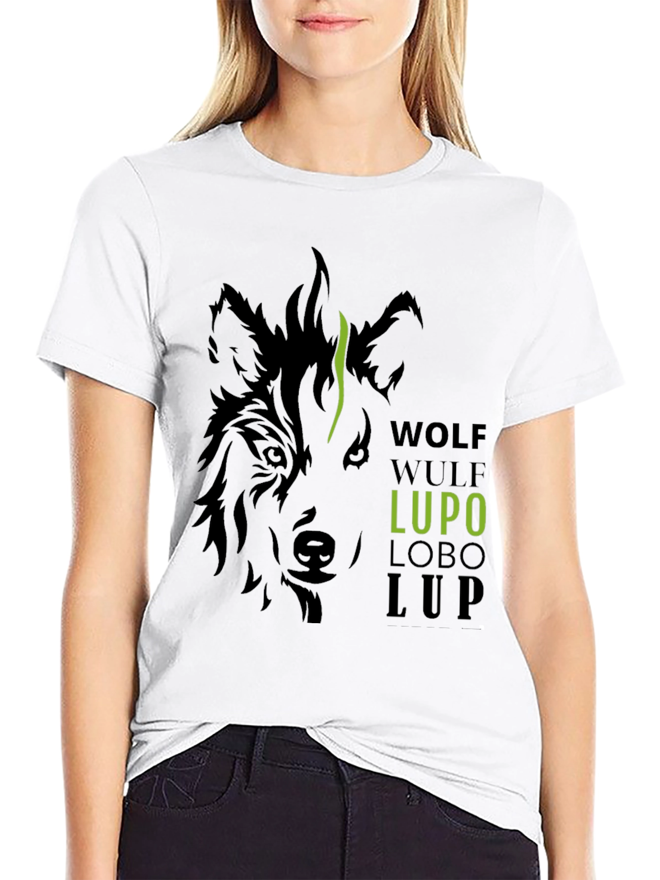 Wolf Languages Graphic T-Shirt