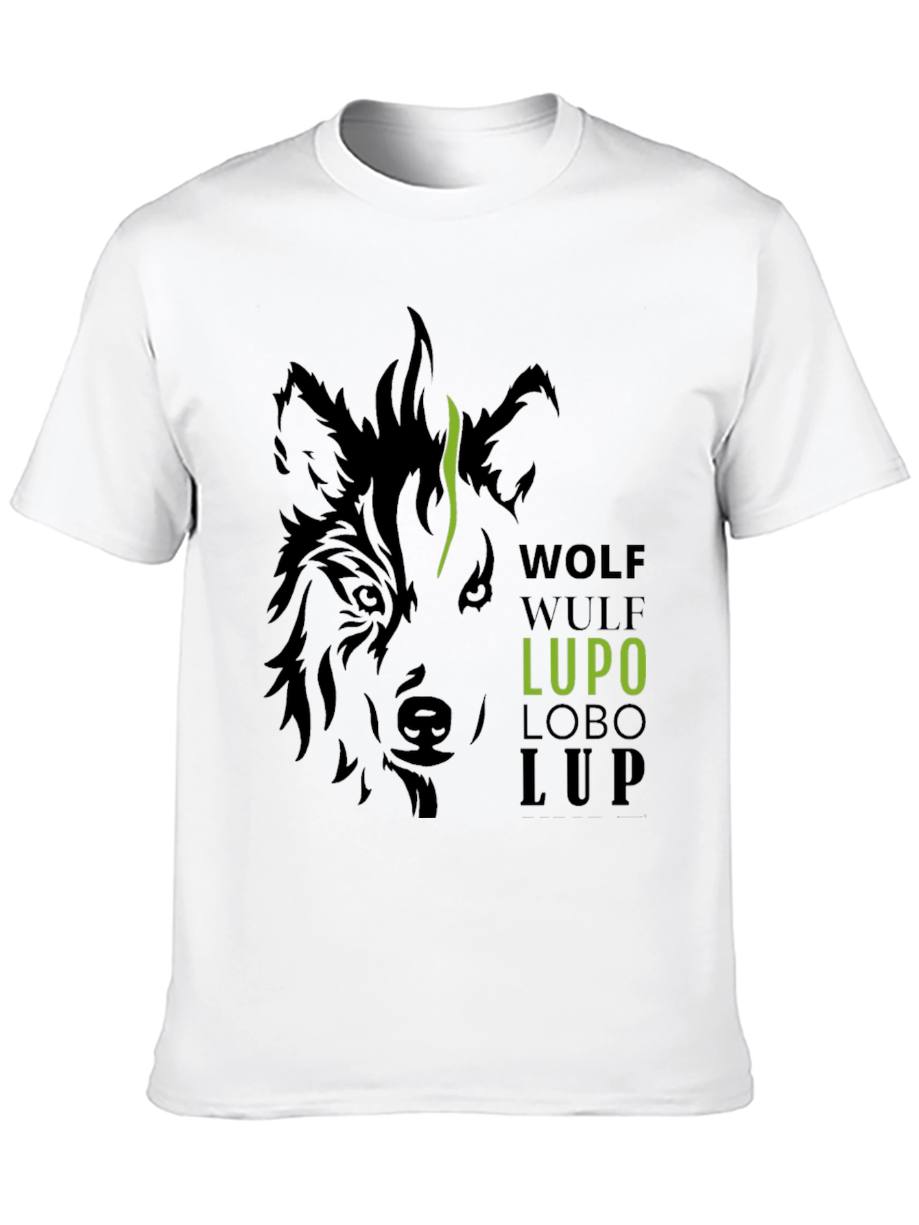 Wolf Languages Graphic T-Shirt