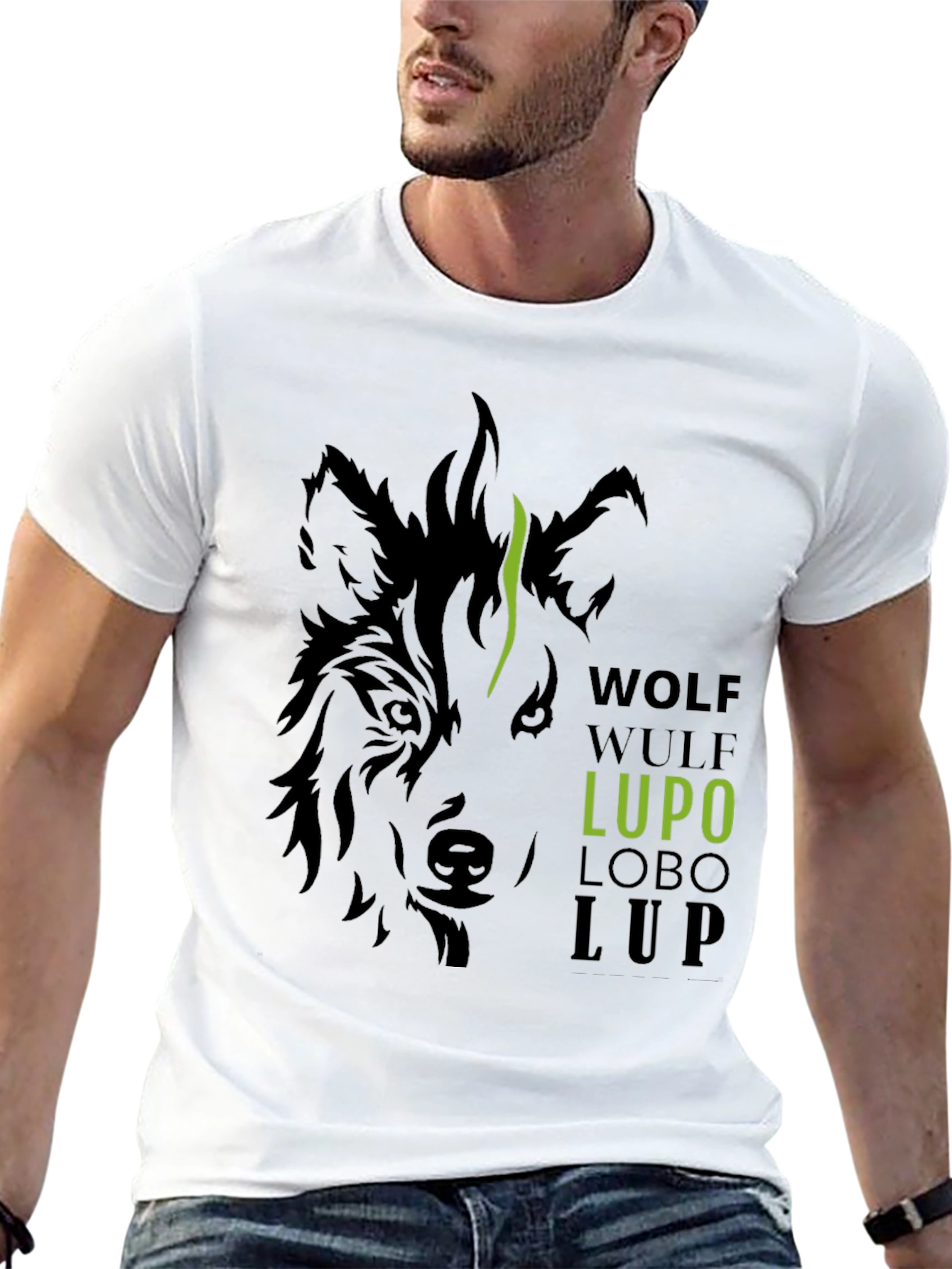 Wolf Languages Graphic T-Shirt