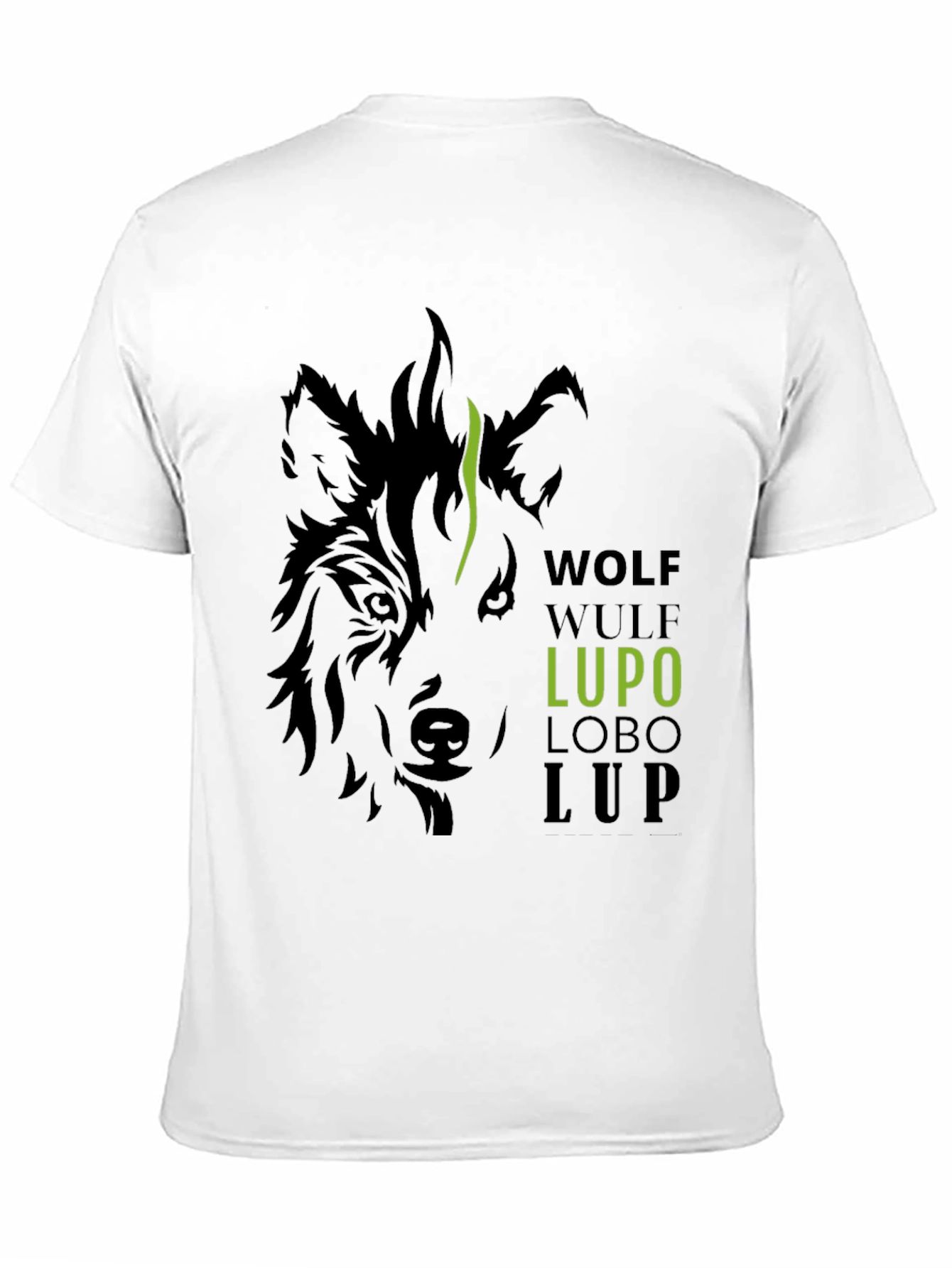 Wolf Languages Graphic T-Shirt