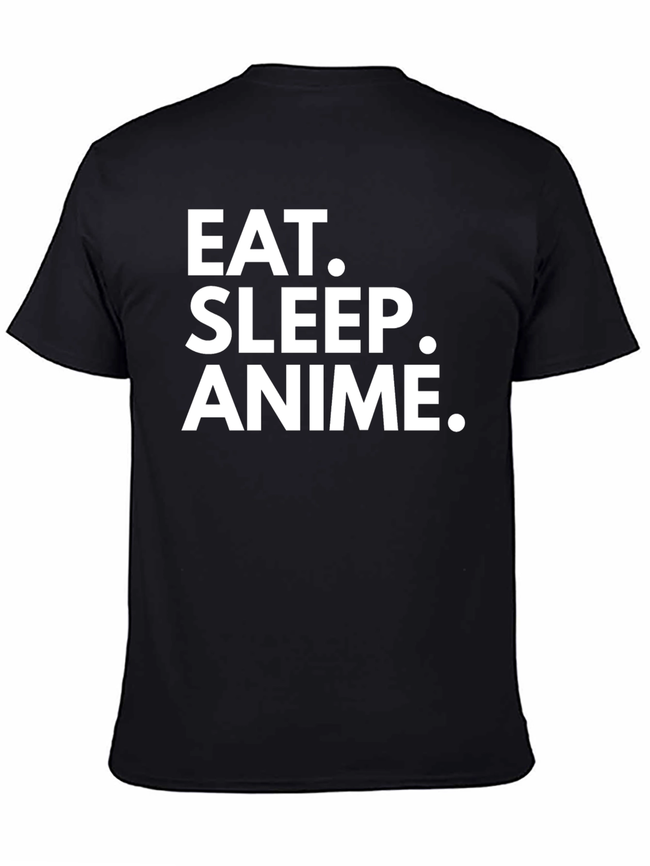 Eat Sleep Anime T-Shirt - Black Cotton Tee