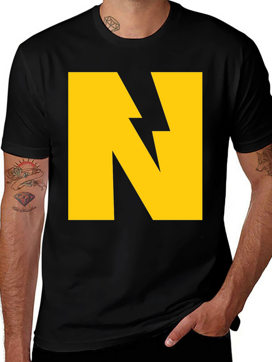 Bold N Graphic Tee - Strike a Stylish Statement