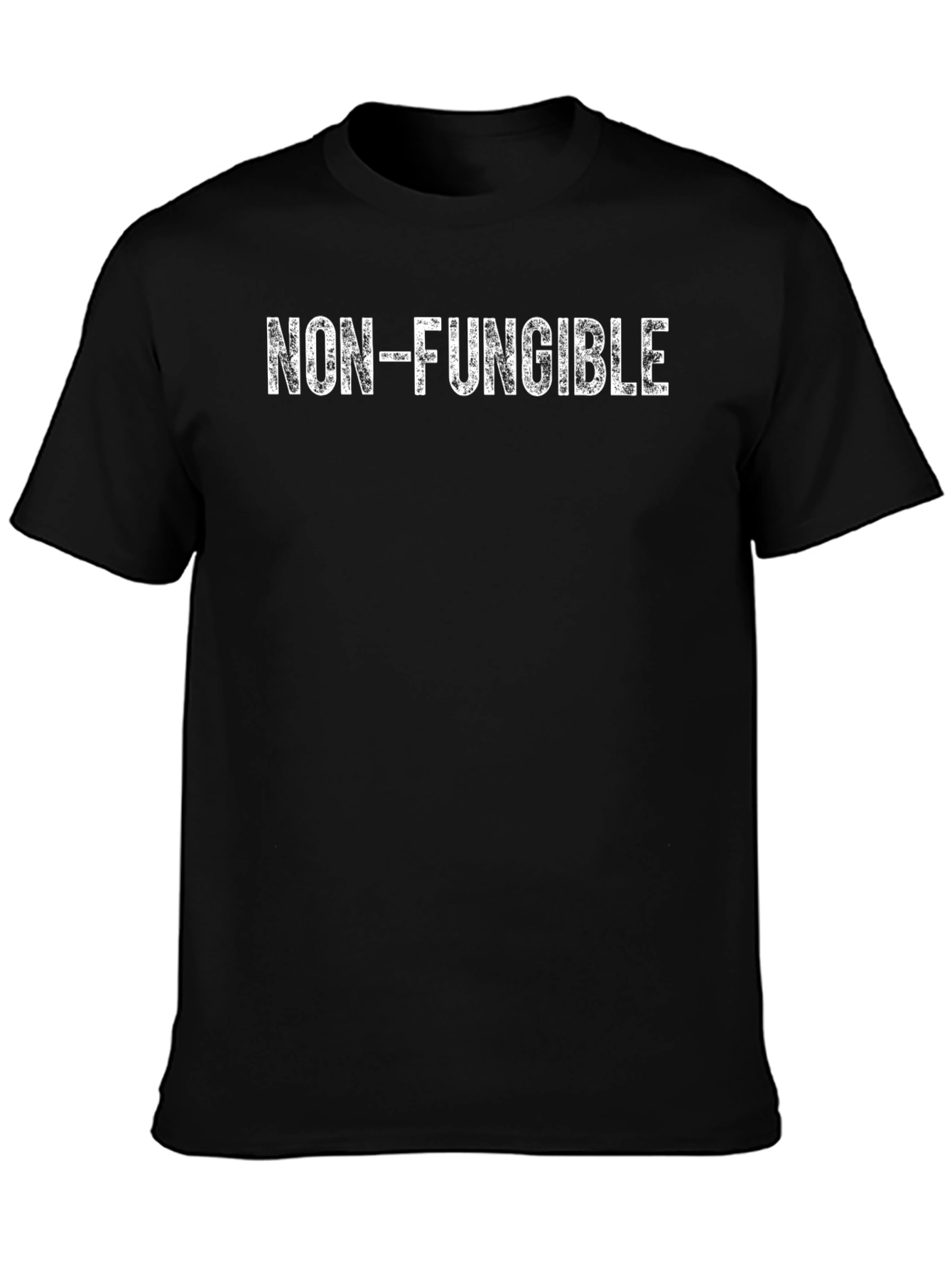 Non-Fungible Crypto T-Shirt - Black Cotton Blend