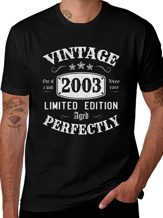 Vintage 2003 Limited Edition Aged Perfectly T-Shirt