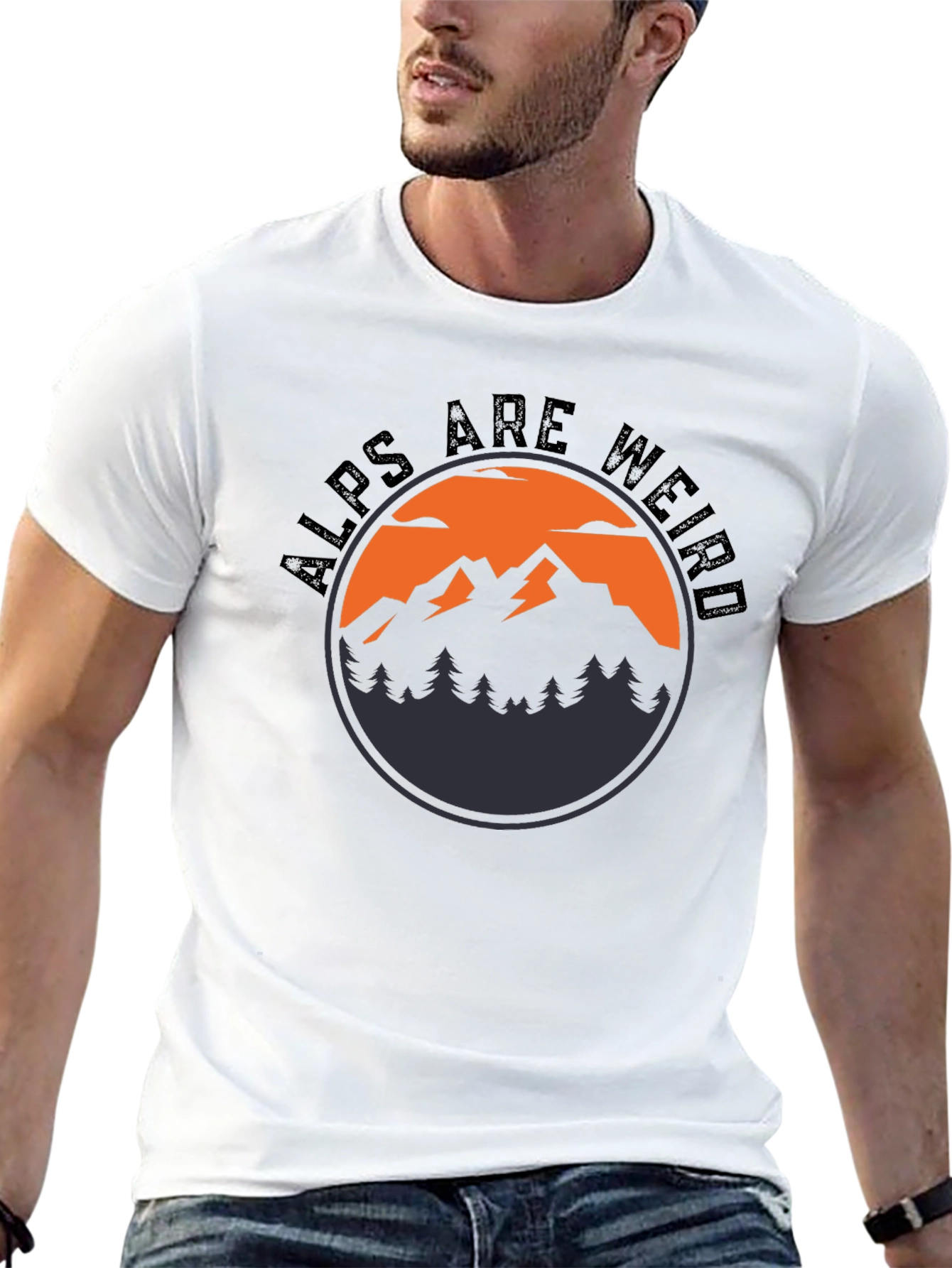 Alps Are Weird Graphic T-Shirt