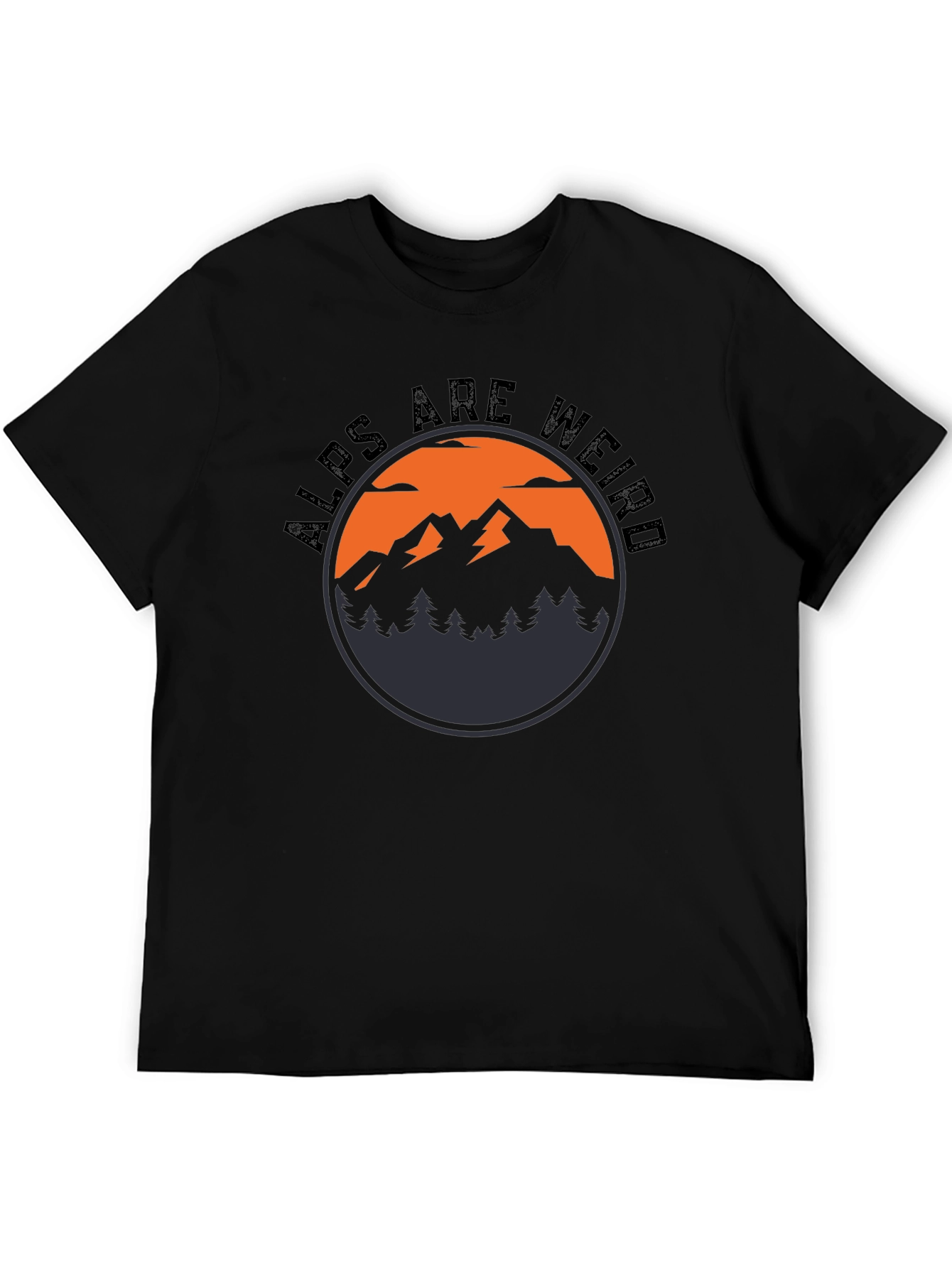 Alps Are Weird Graphic T-Shirt