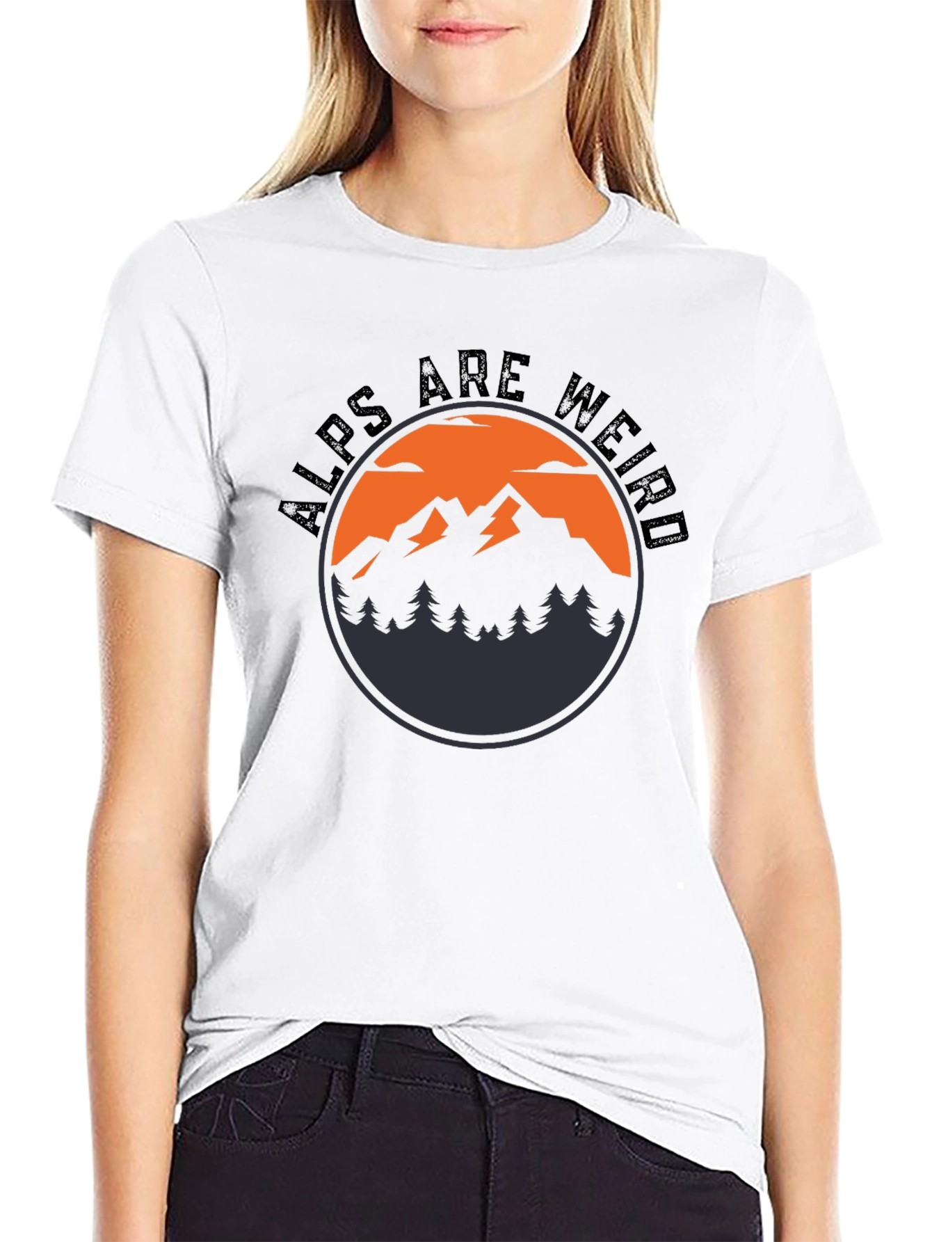 Alps Are Weird Graphic T-Shirt