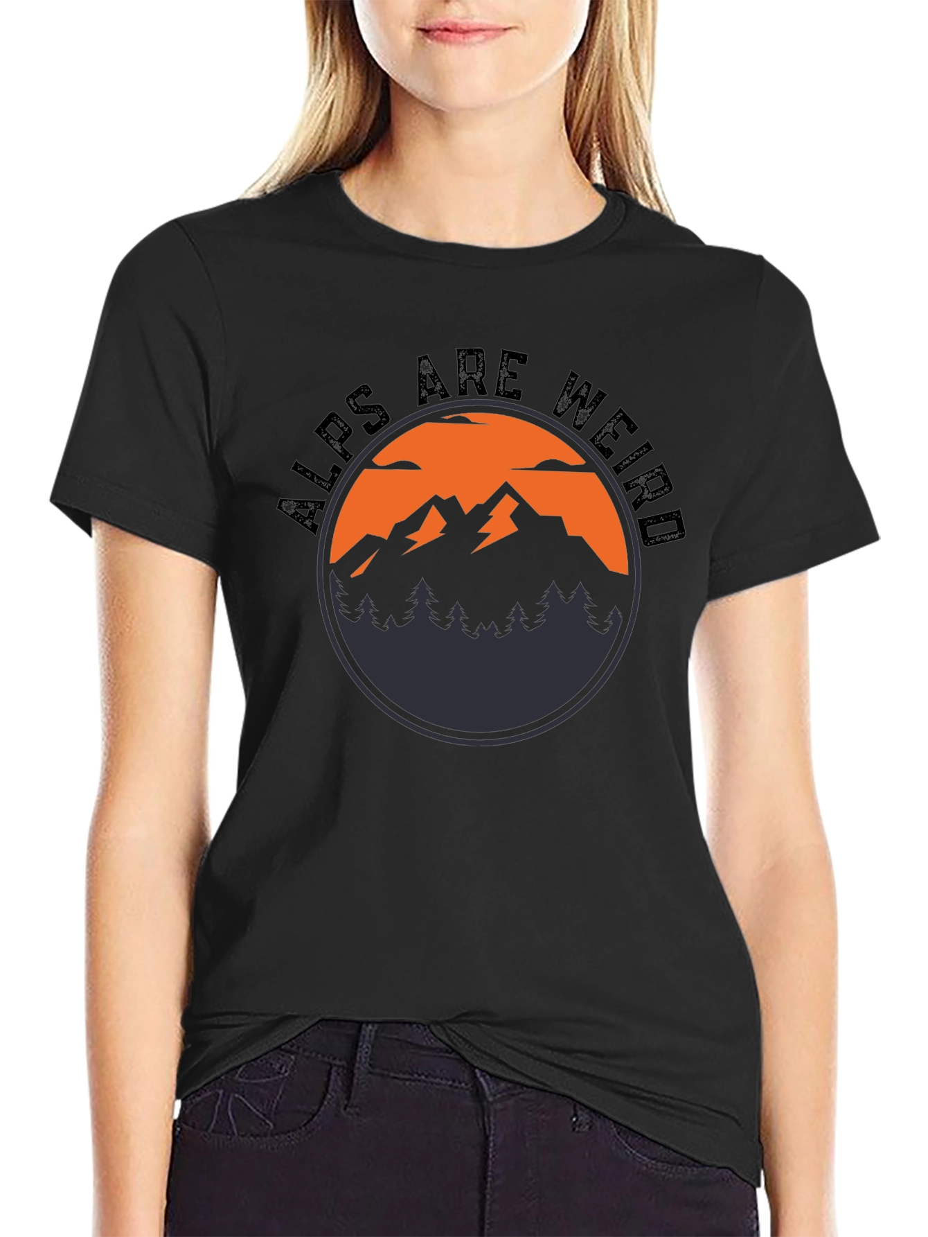 Alps Are Weird Graphic T-Shirt