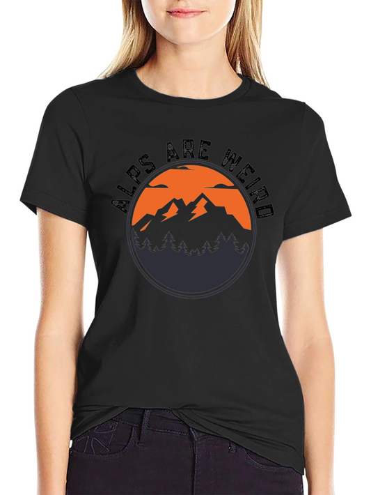 Alps Are Weird Graphic T-Shirt