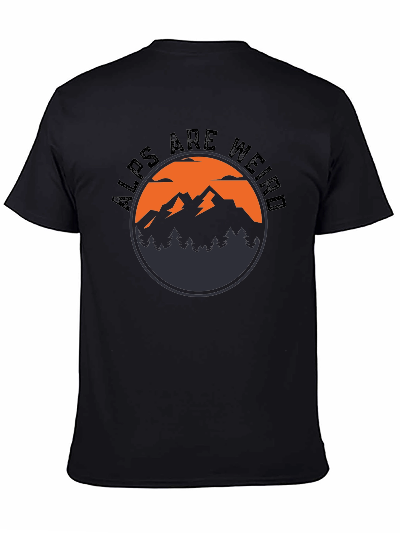 Alps Are Weird Graphic T-Shirt