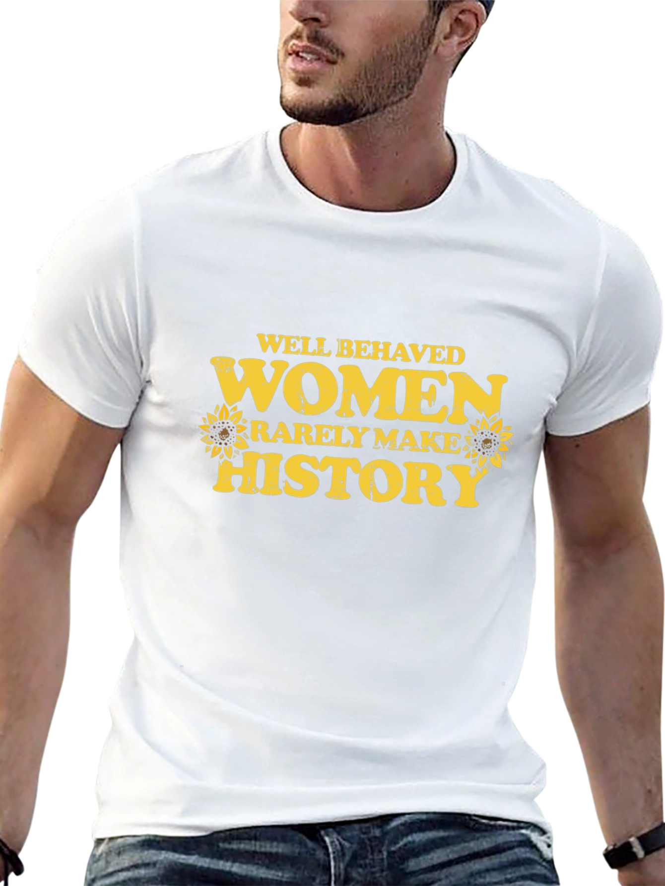 Well Behaved Women Make History Graphic Tee