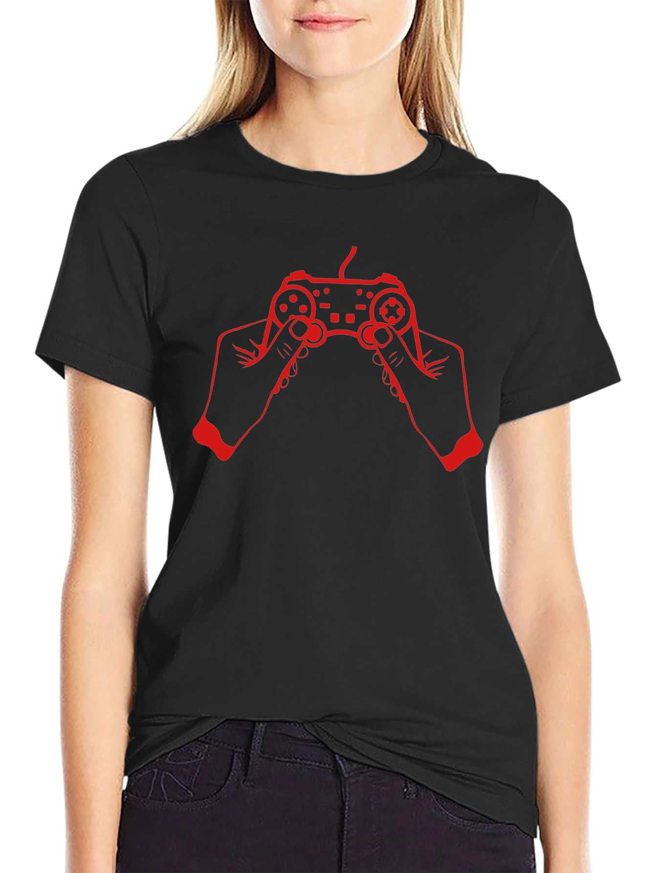 Gamer Mode T-Shirt - Black Gaming Controller Tee