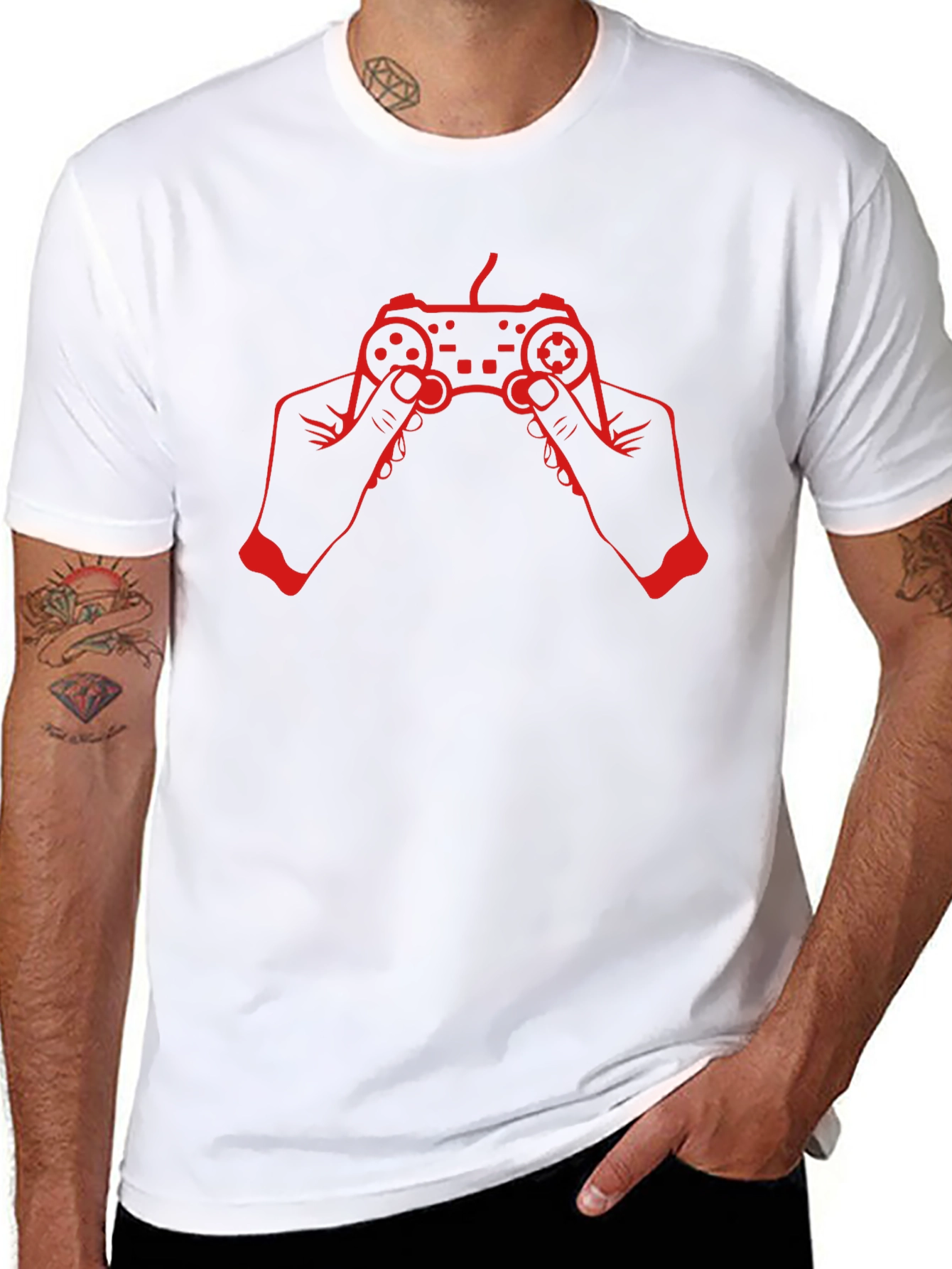 Gamer Mode T-Shirt - Black Gaming Controller Tee