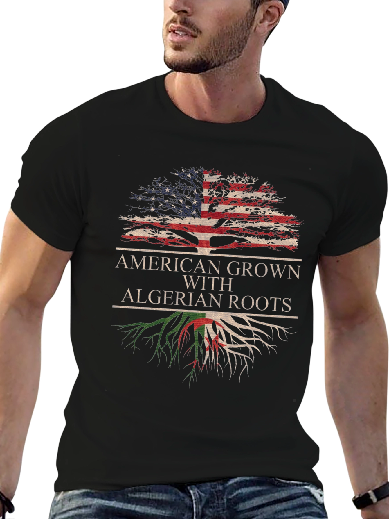 American Grown with Algerian Roots T-Shirt