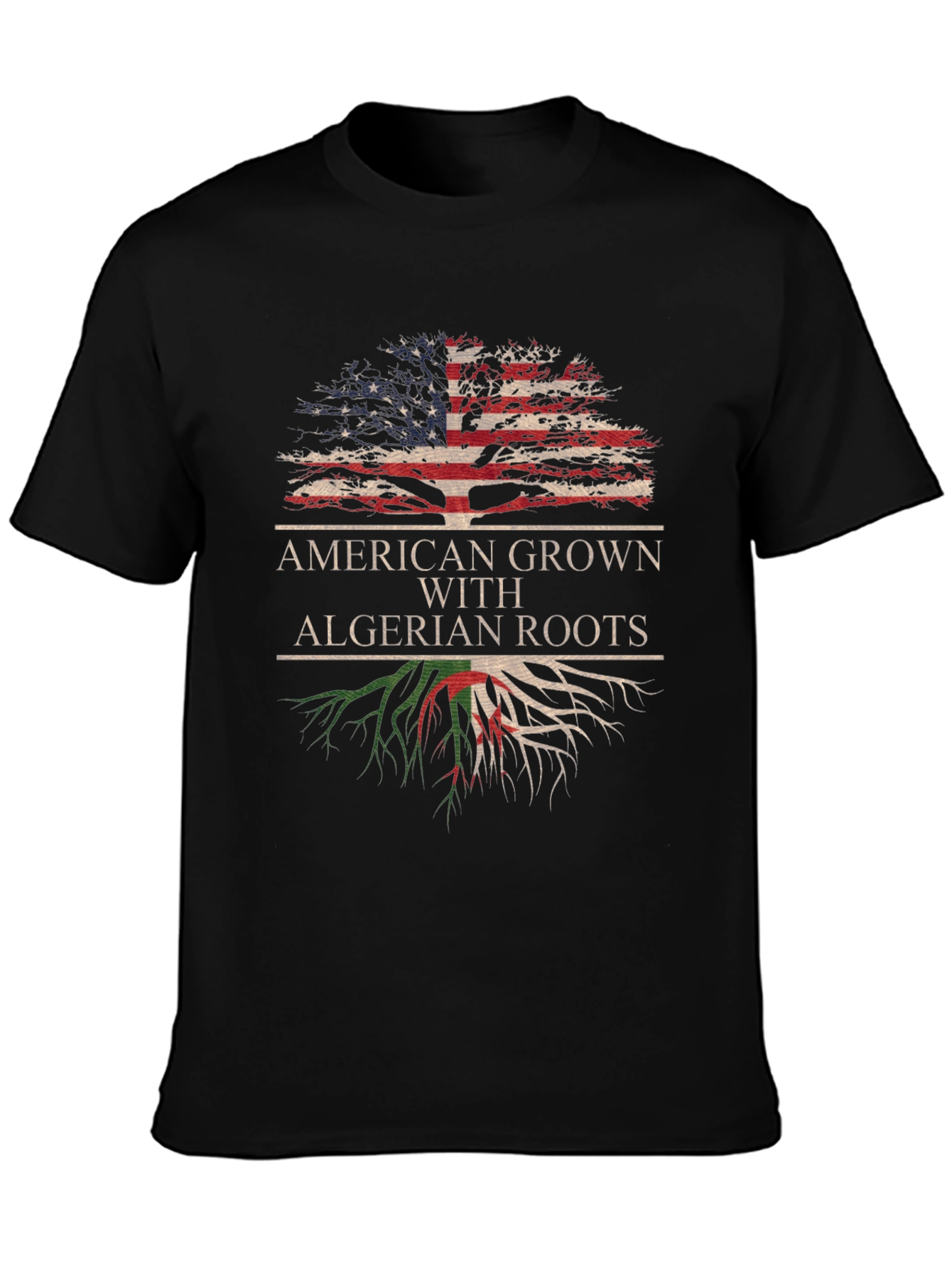 American Grown with Algerian Roots T-Shirt