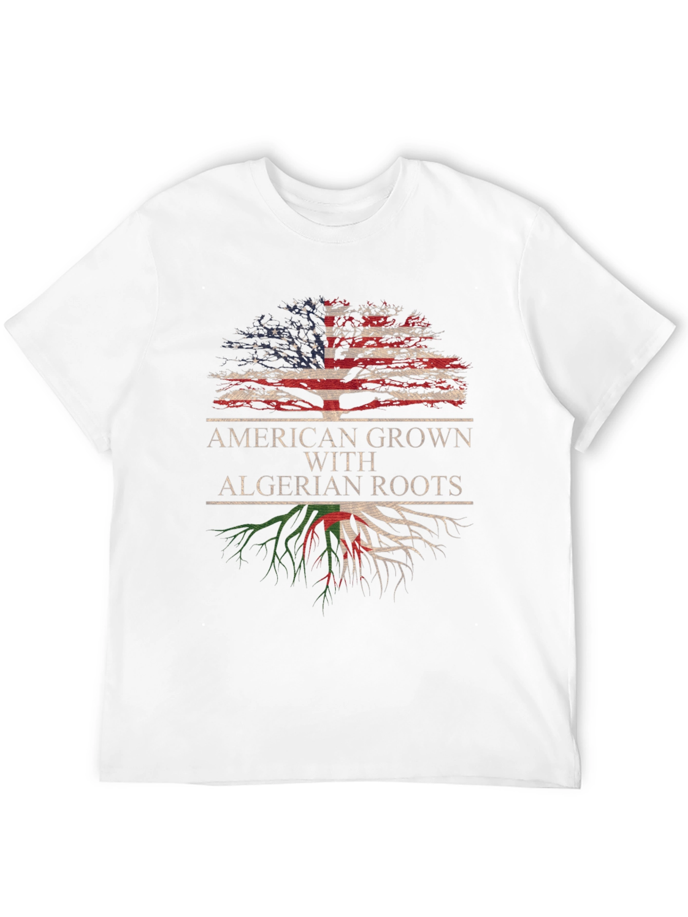 American Grown with Algerian Roots T-Shirt
