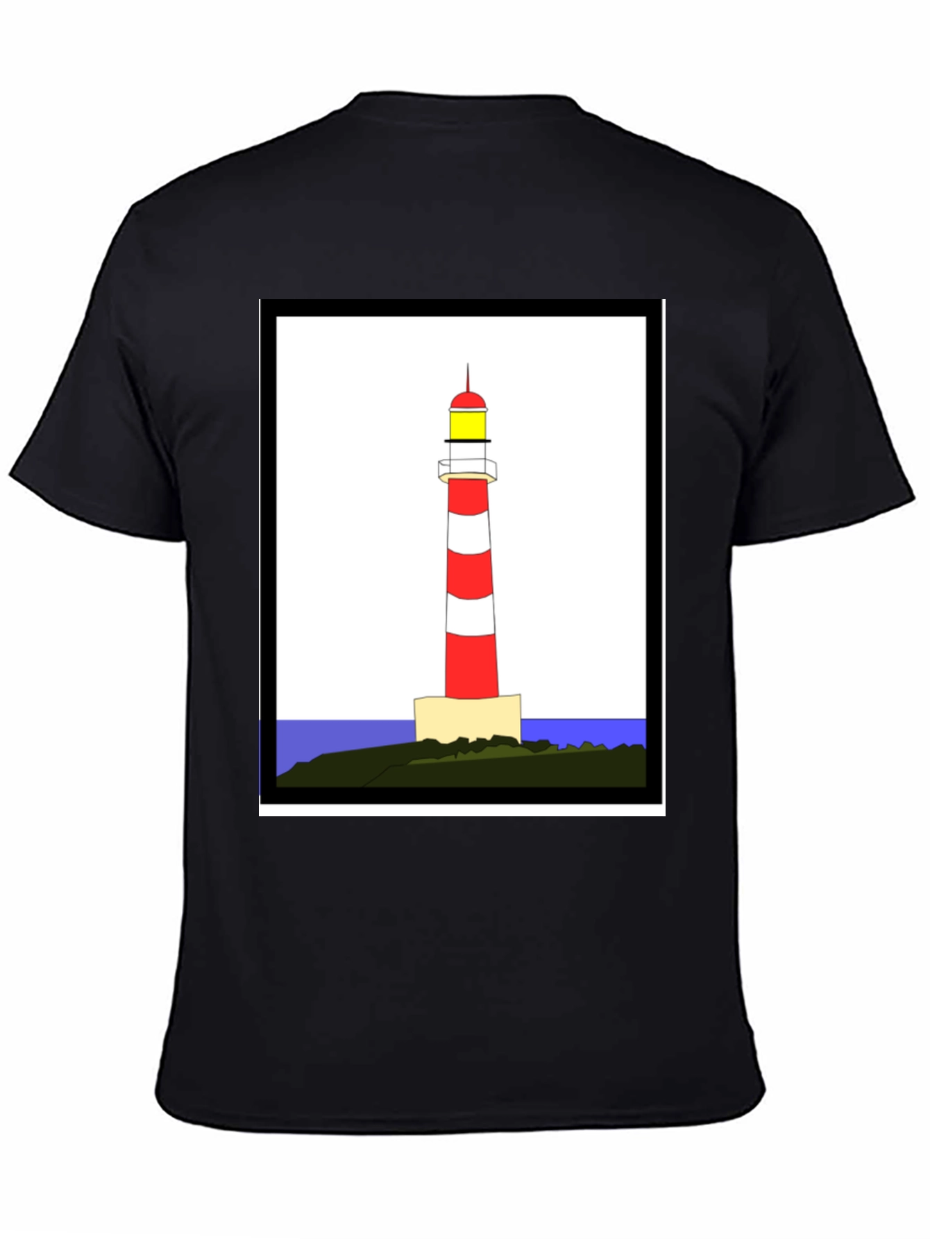 Lighthouse Graphic Tee - Coastal Style