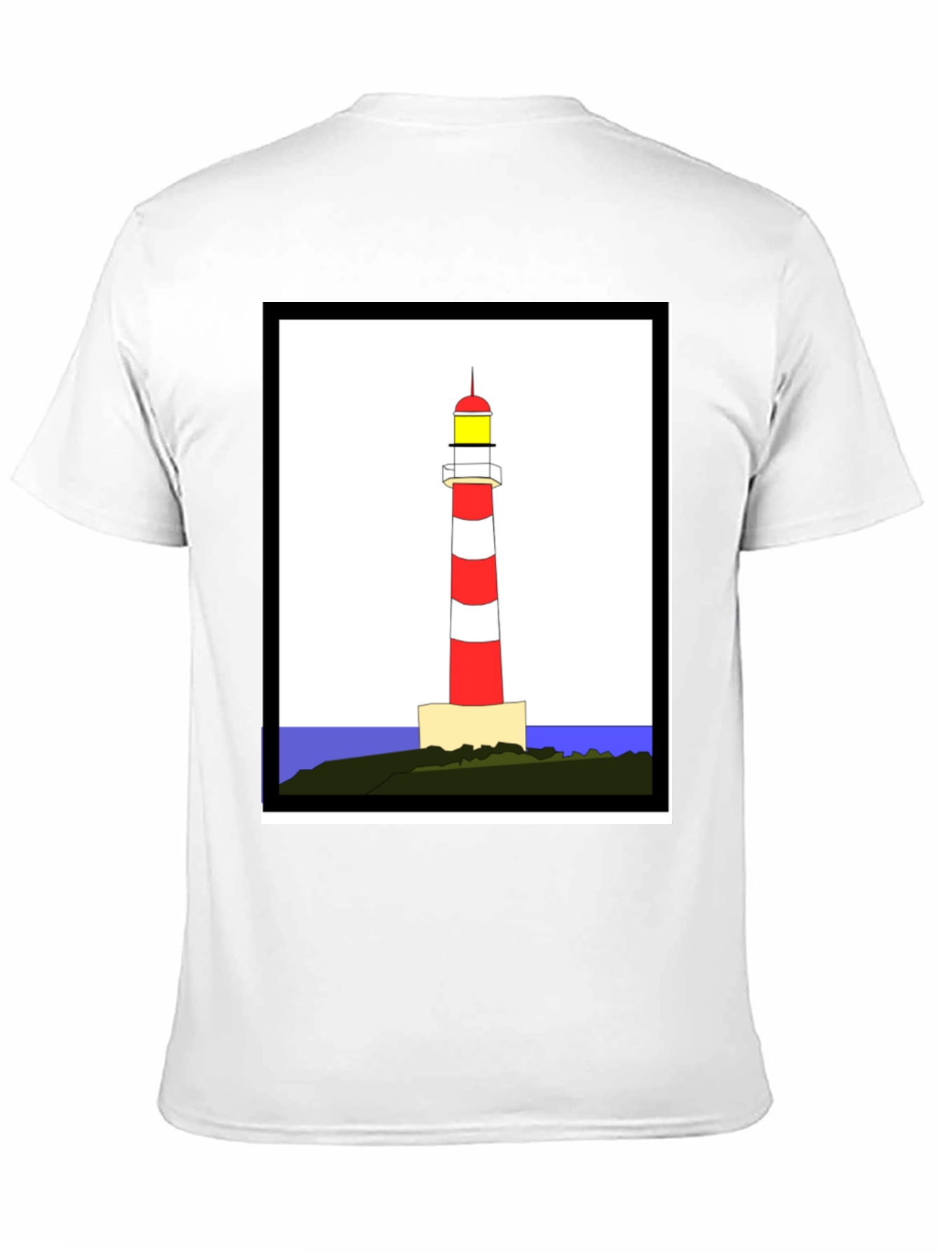 Lighthouse Graphic Tee - Coastal Style