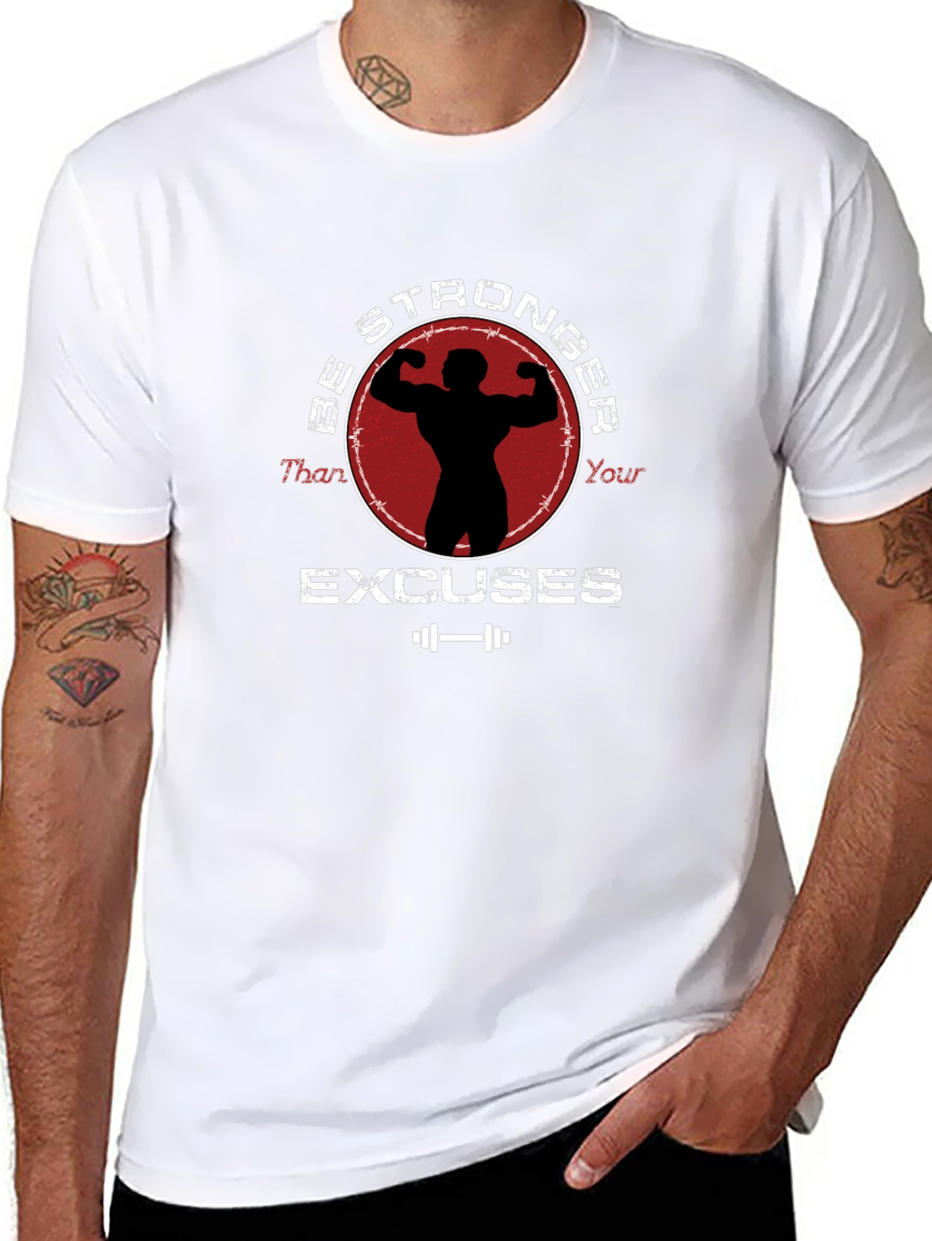 Be Stronger Than Your Excuses Graphic Tee