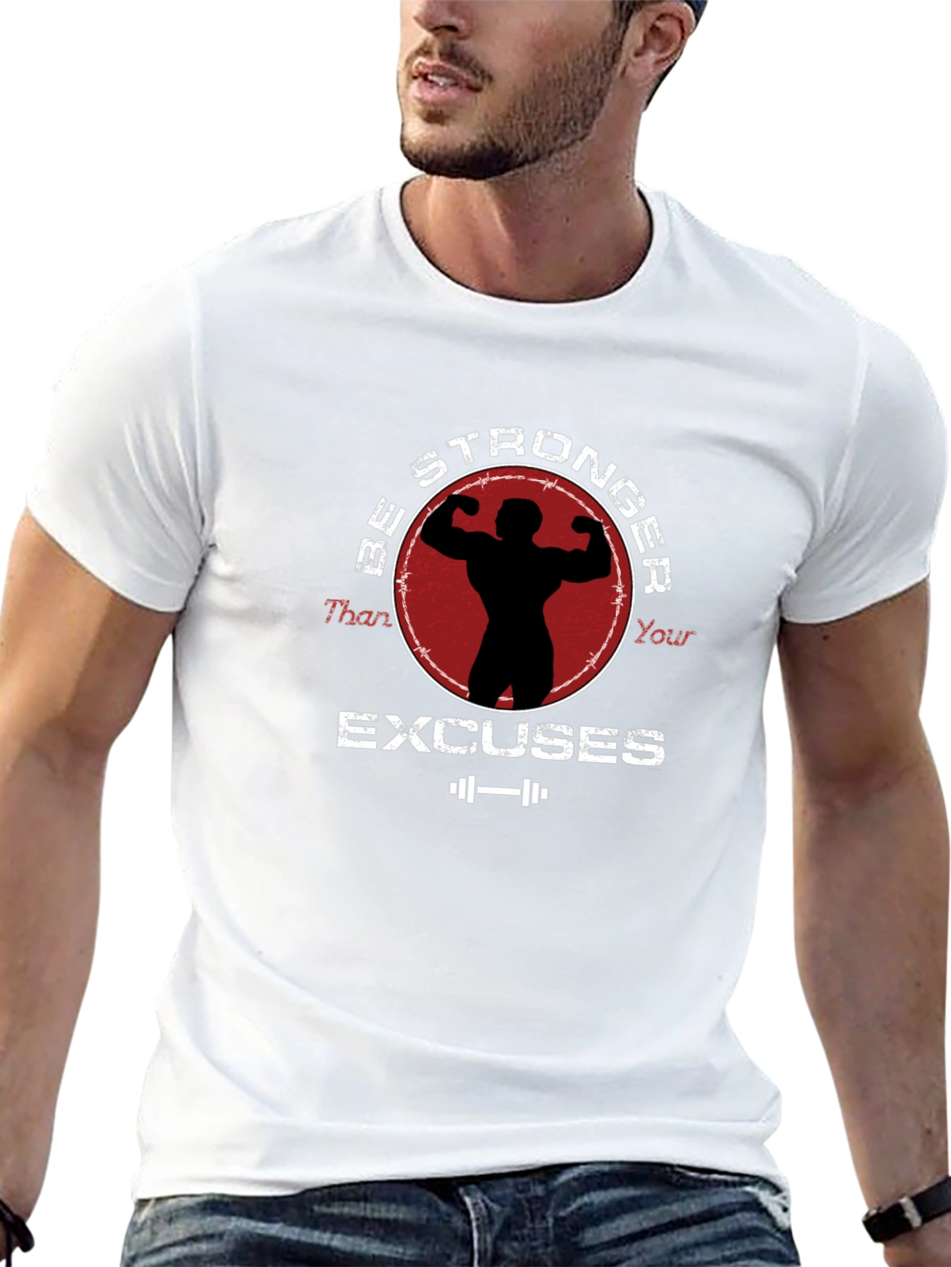 Be Stronger Than Your Excuses Graphic Tee