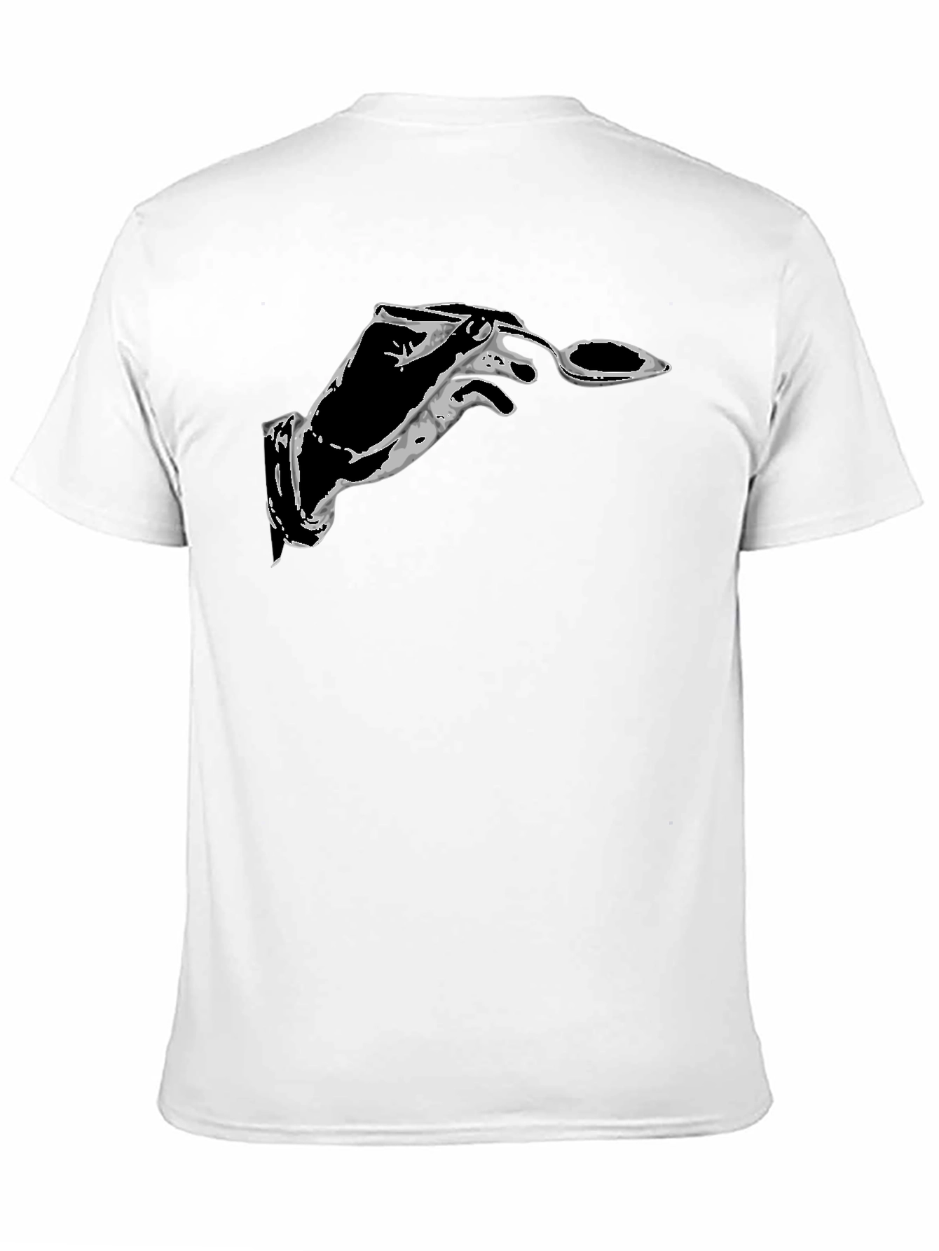 Graphic T-Shirt: Hand with Spoon