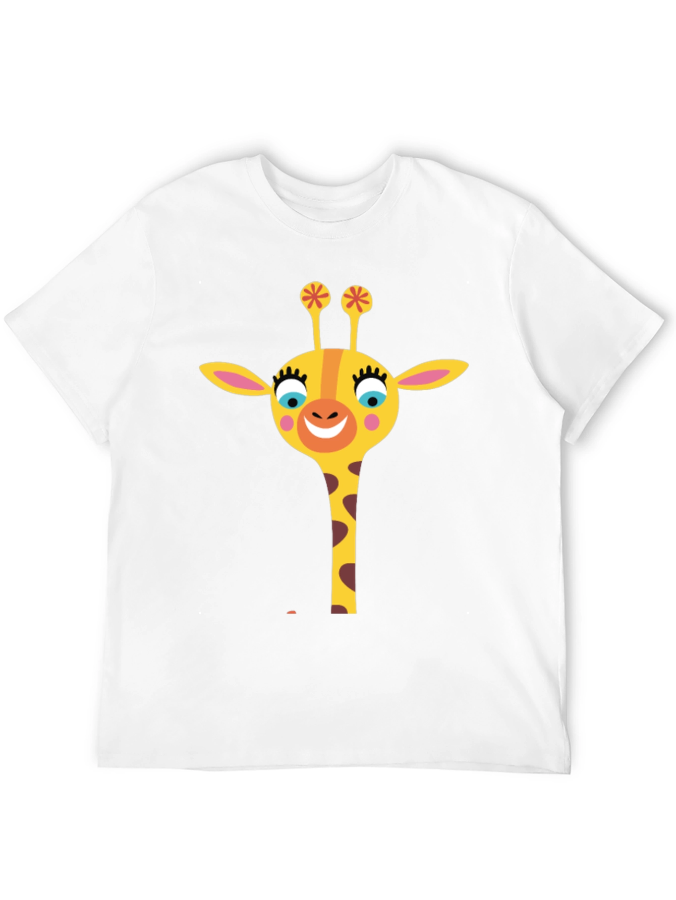 Giraffe Graphic Tee - Fun & Stylish Black T-Shirt