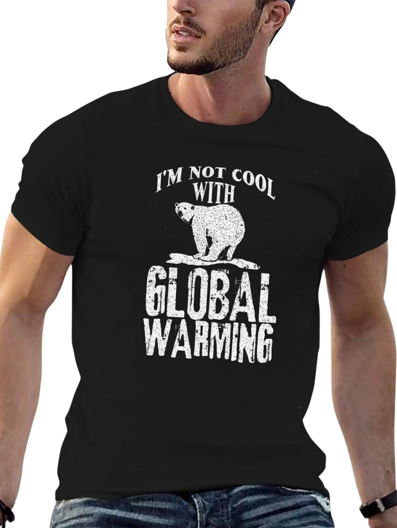 Im Not Cool With Global Warming Graphic Tee