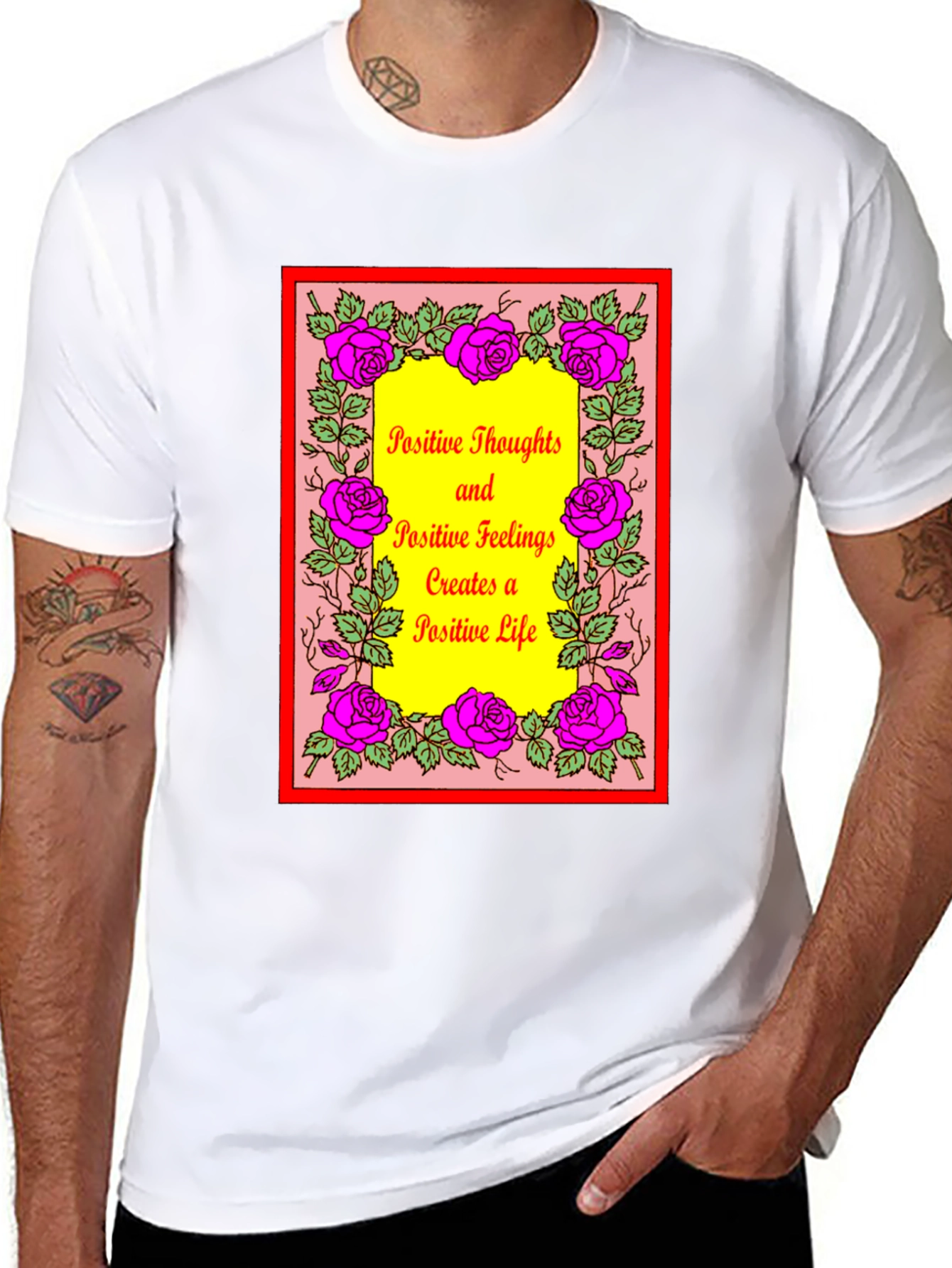 Positive Vibes Graphic Tee
