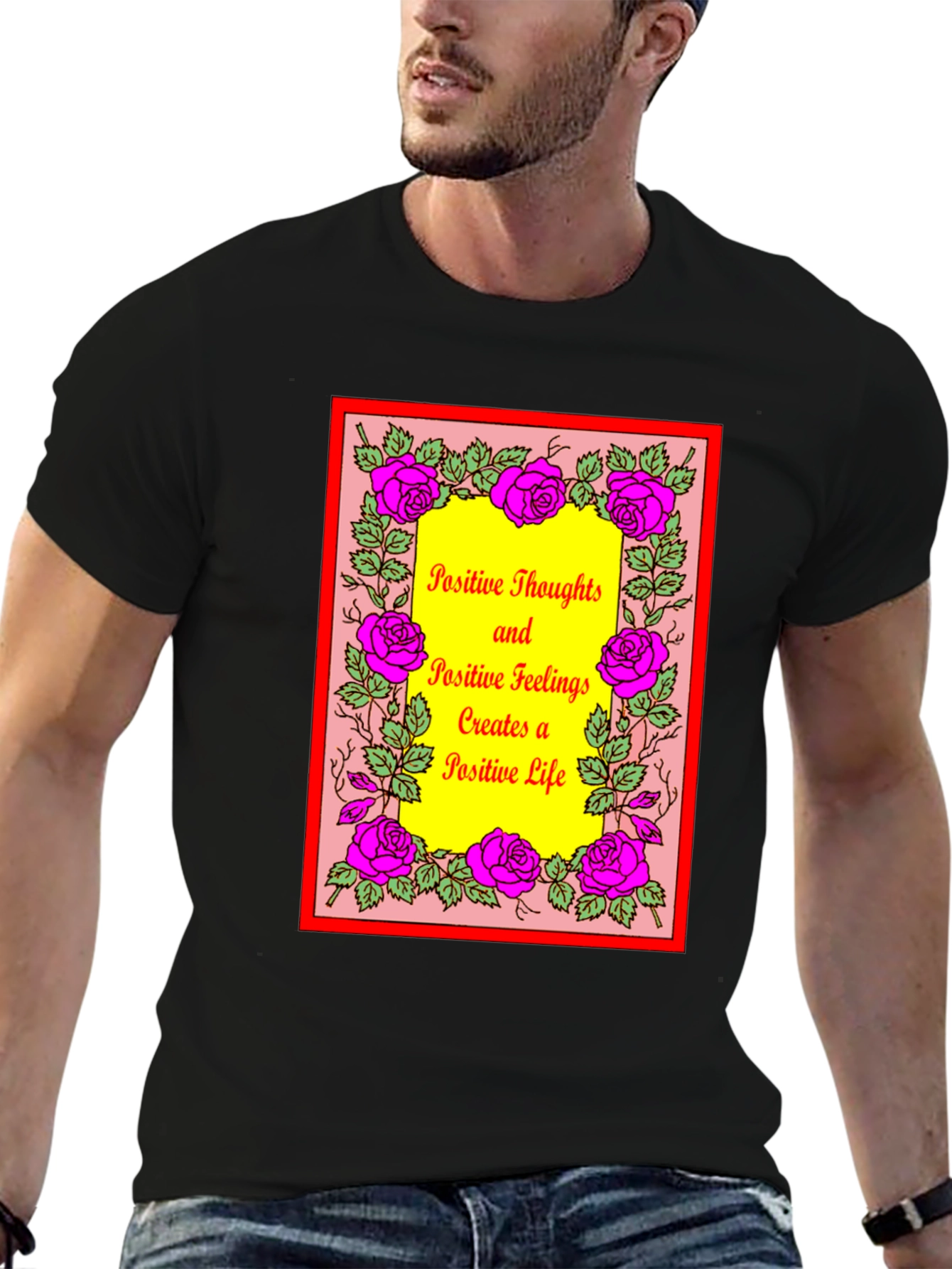 Positive Vibes Graphic Tee