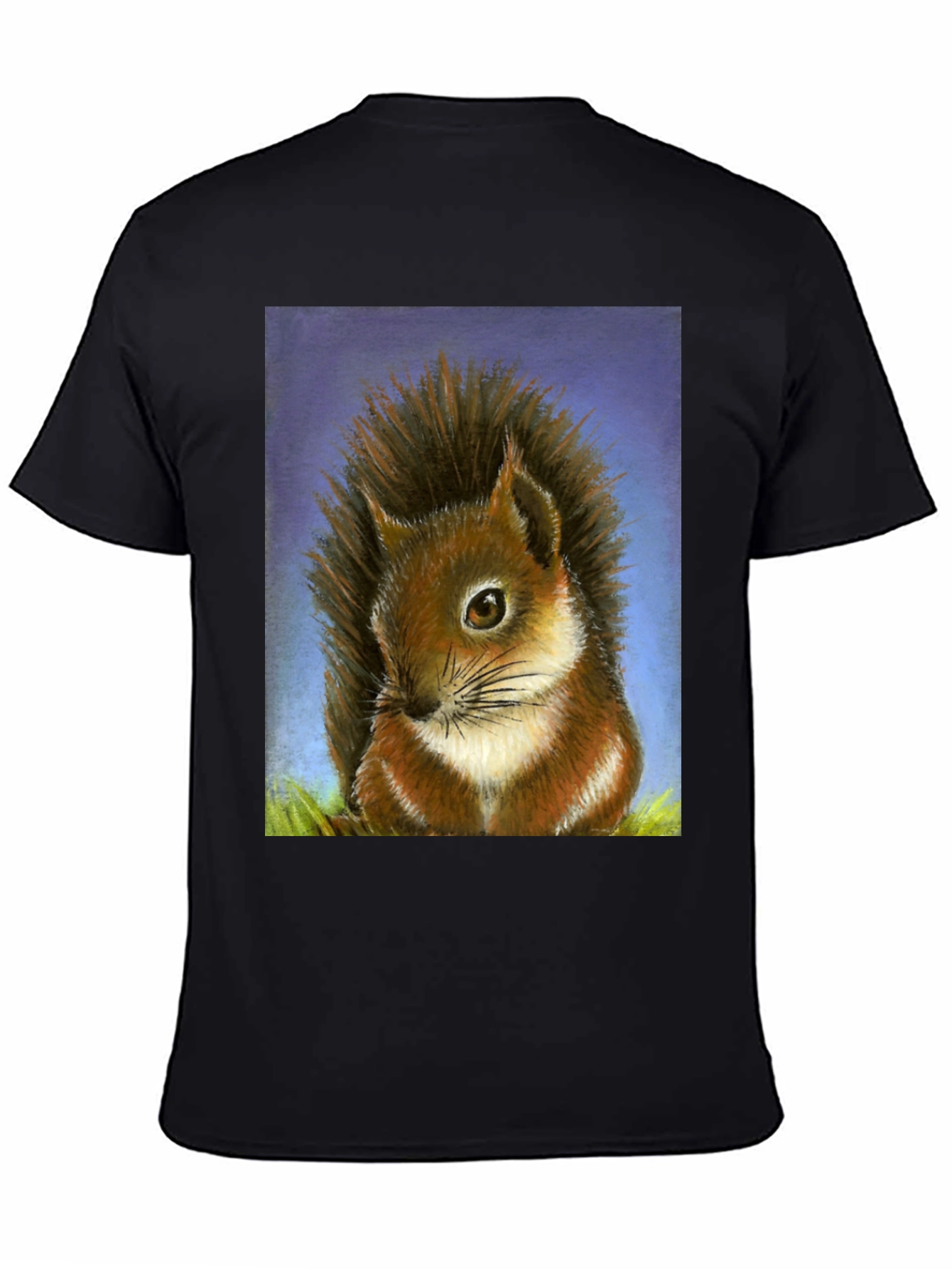Squirrel Graphic T-Shirt - Unique Animal Art Tee