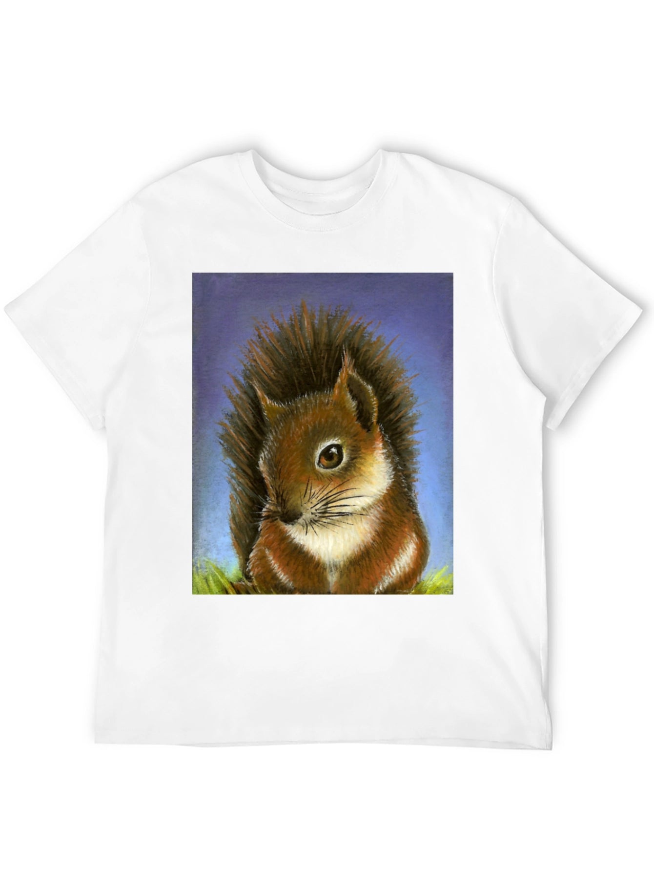 Squirrel Graphic T-Shirt - Unique Animal Art Tee