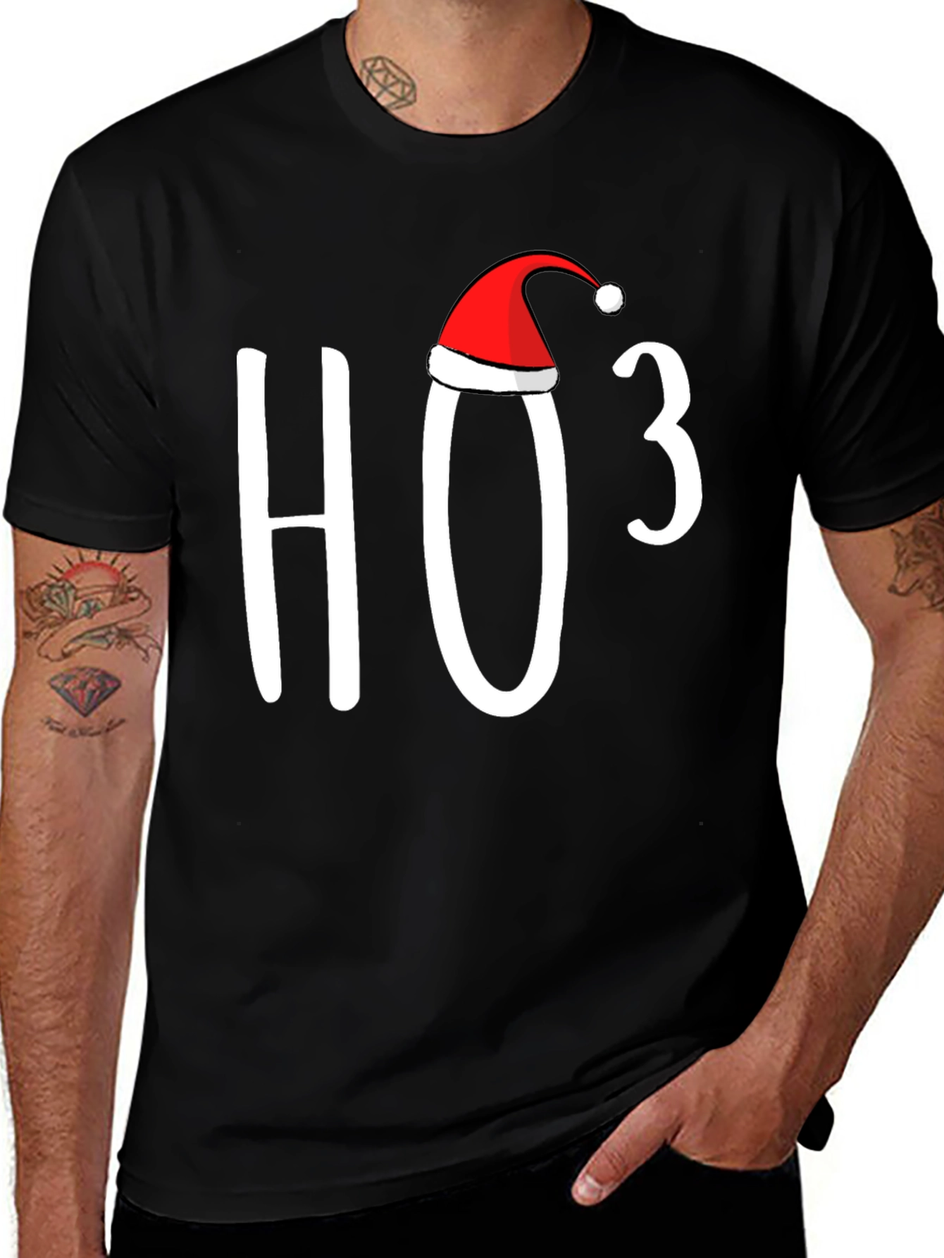 Festive HO3 Christmas Graphic Tee