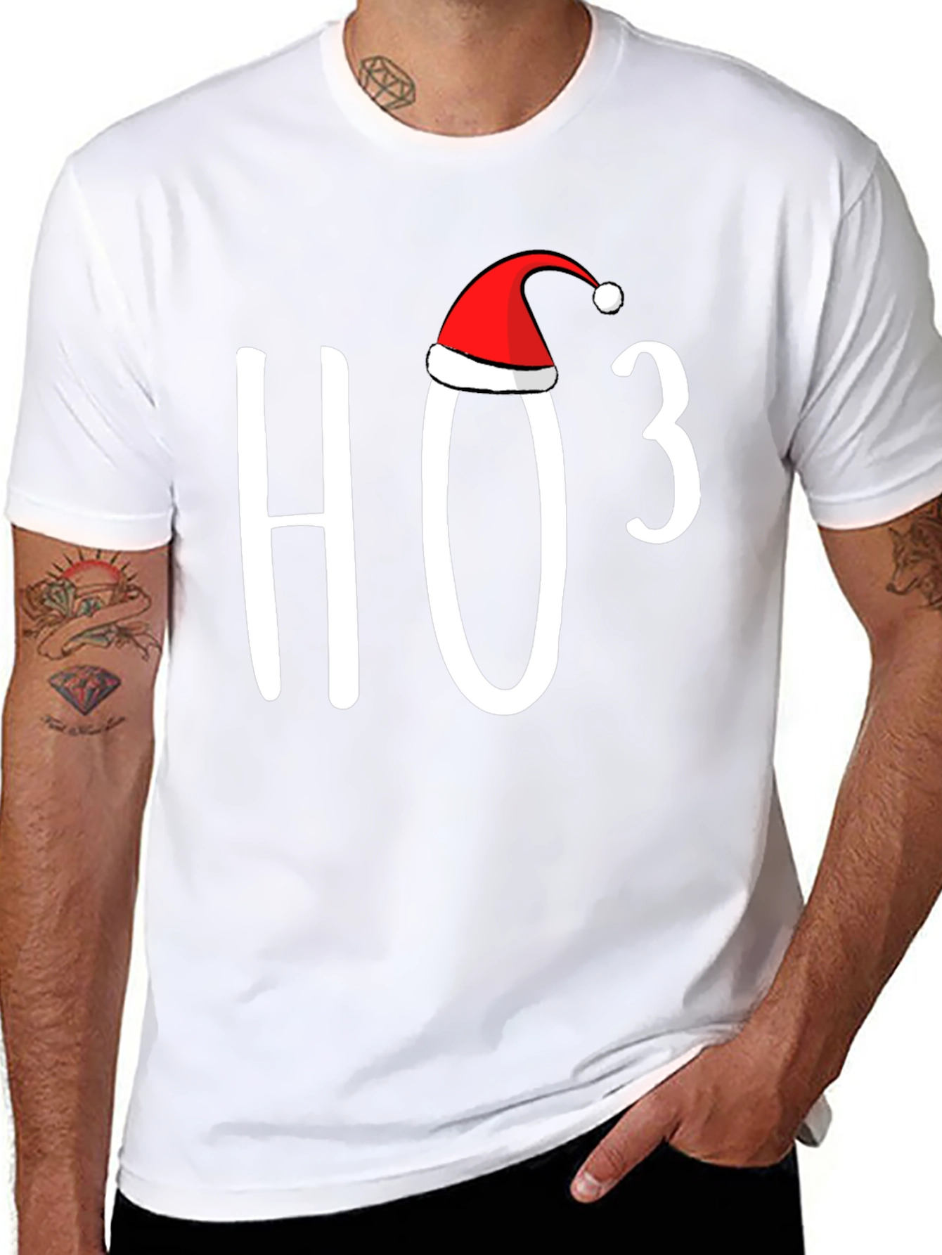 Festive HO3 Christmas Graphic Tee