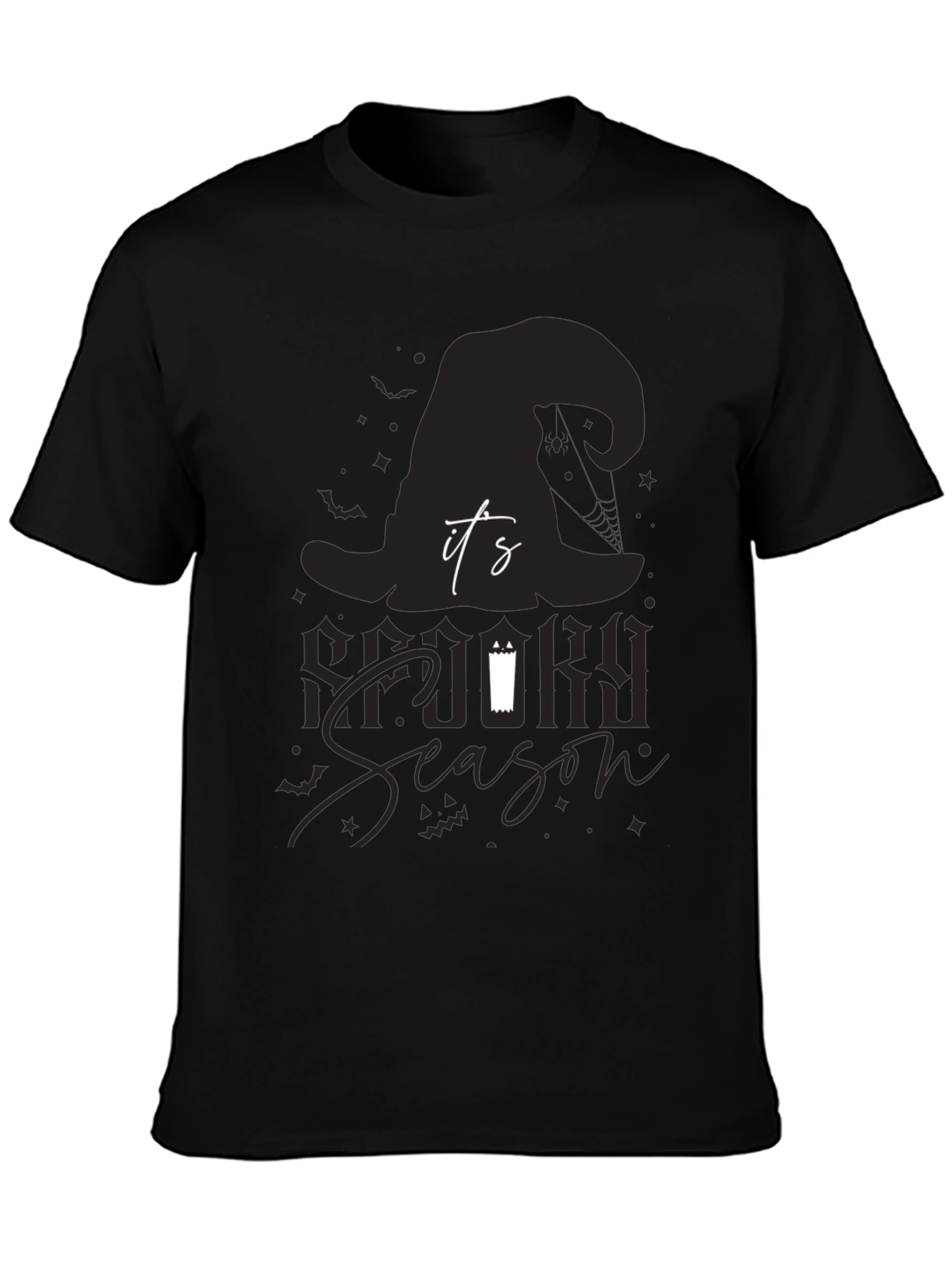 Spooky Season T-Shirt: Halloween Witch Hat Design