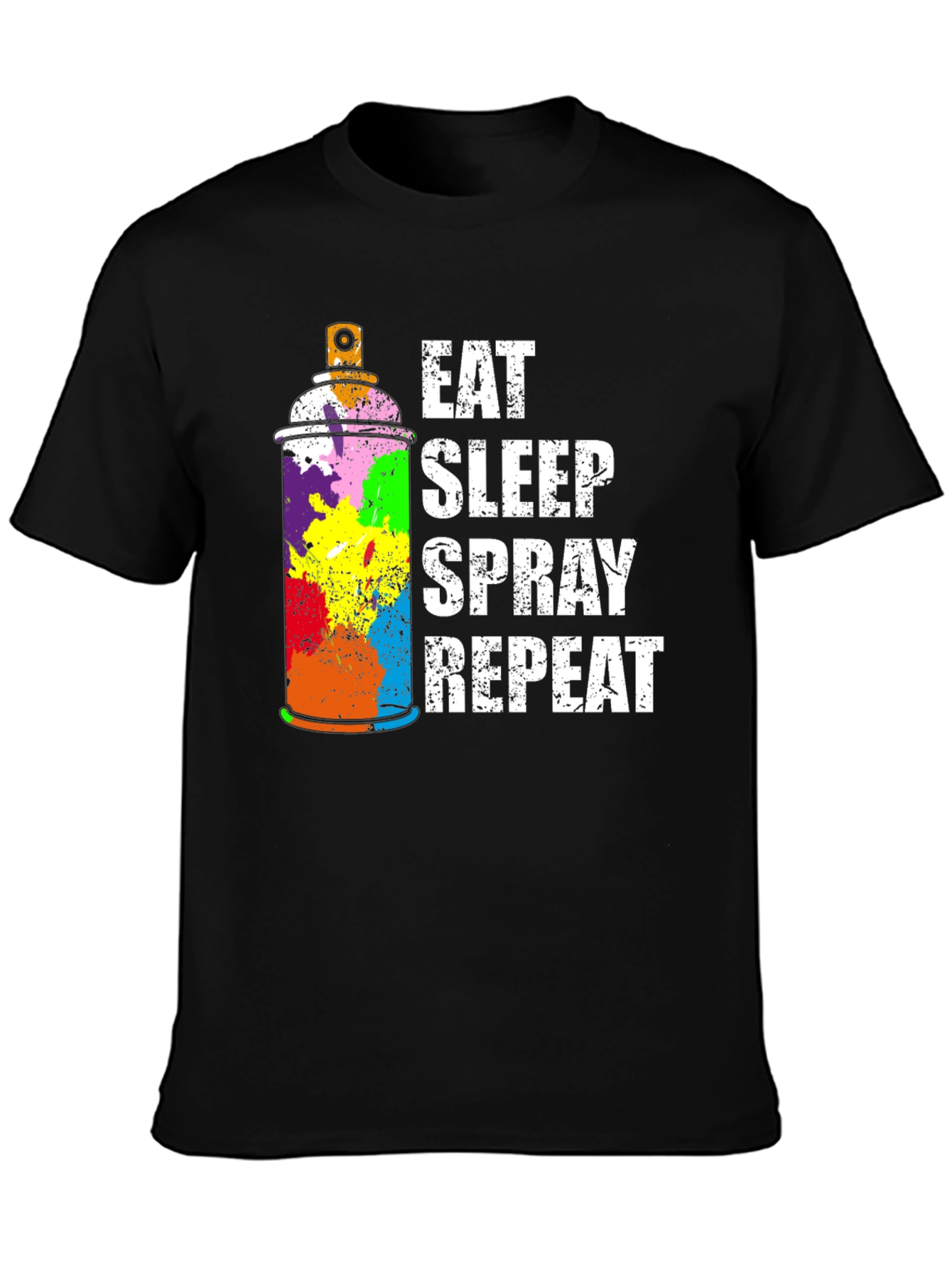 Eat Sleep Spray Repeat T-Shirt - Graffiti Artist Tee