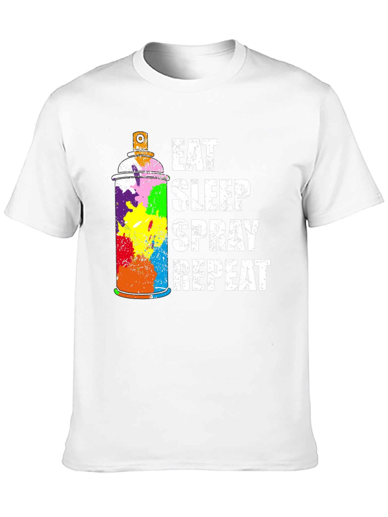 Eat Sleep Spray Repeat T-Shirt - Graffiti Artist Tee