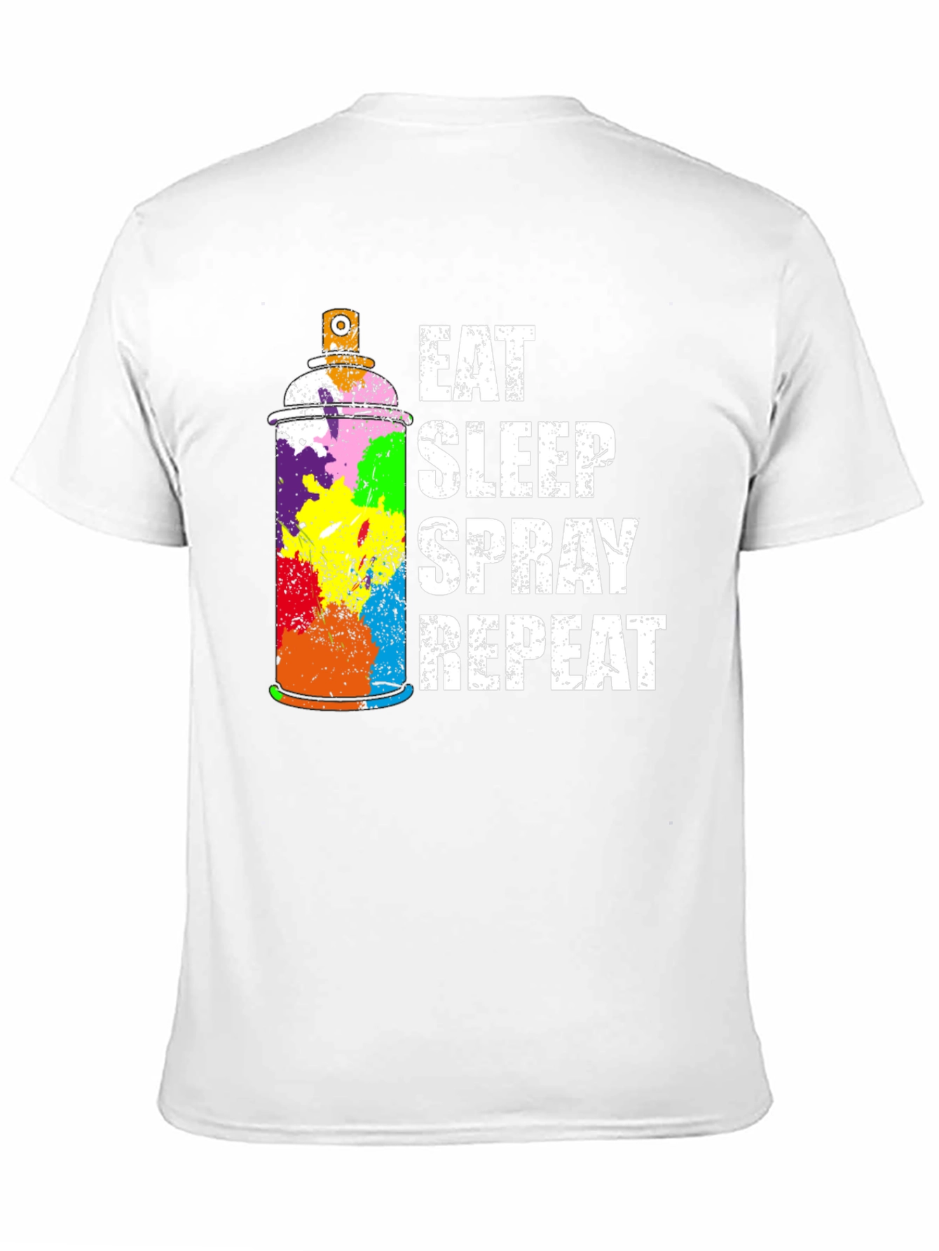 Eat Sleep Spray Repeat T-Shirt - Graffiti Artist Tee