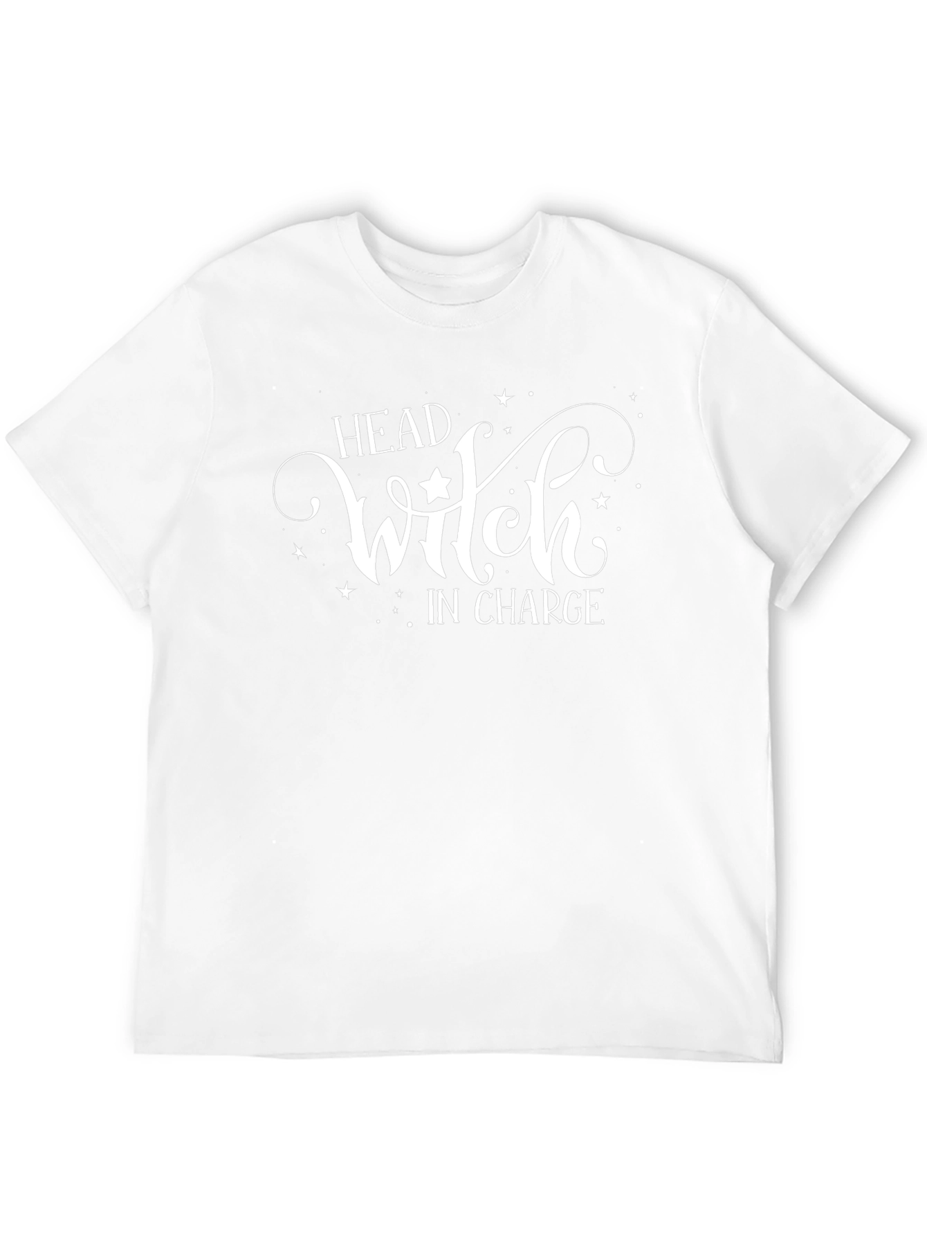 Head Witch in Charge Black T-Shirt