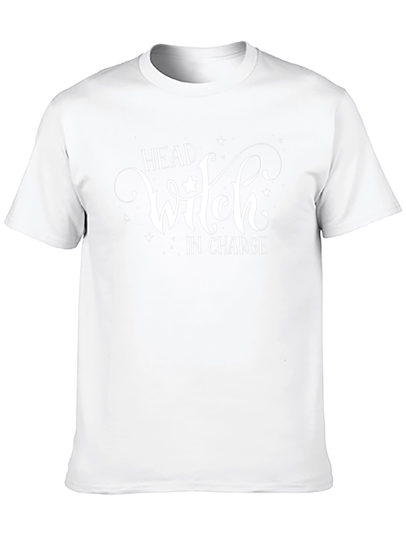 Head Witch in Charge Black T-Shirt