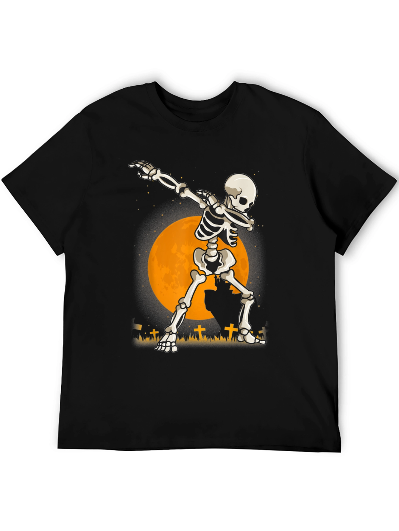 Dabbing Skeleton Halloween T-Shirt
