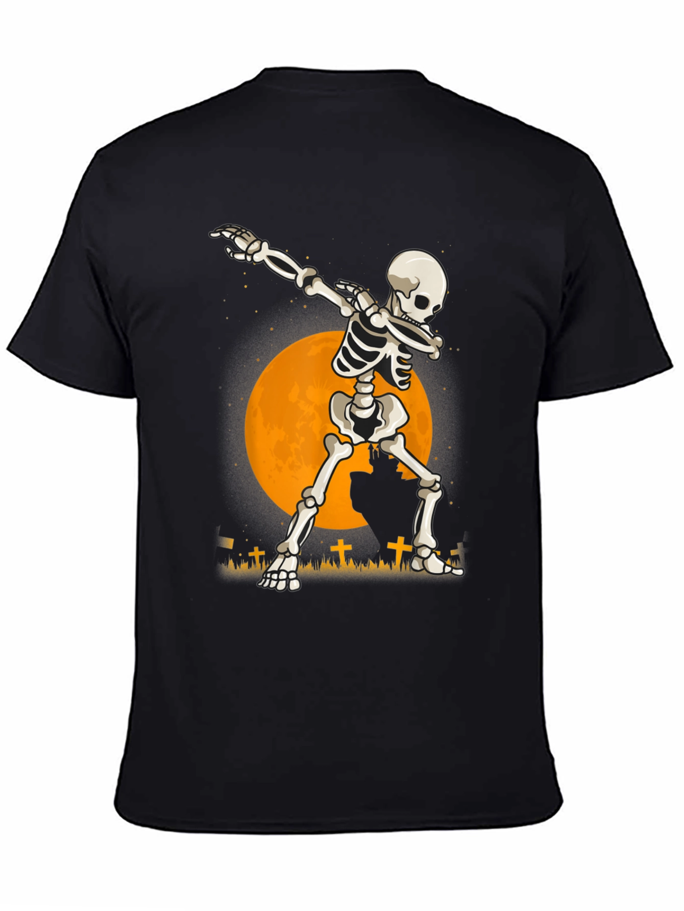Dabbing Skeleton Halloween T-Shirt