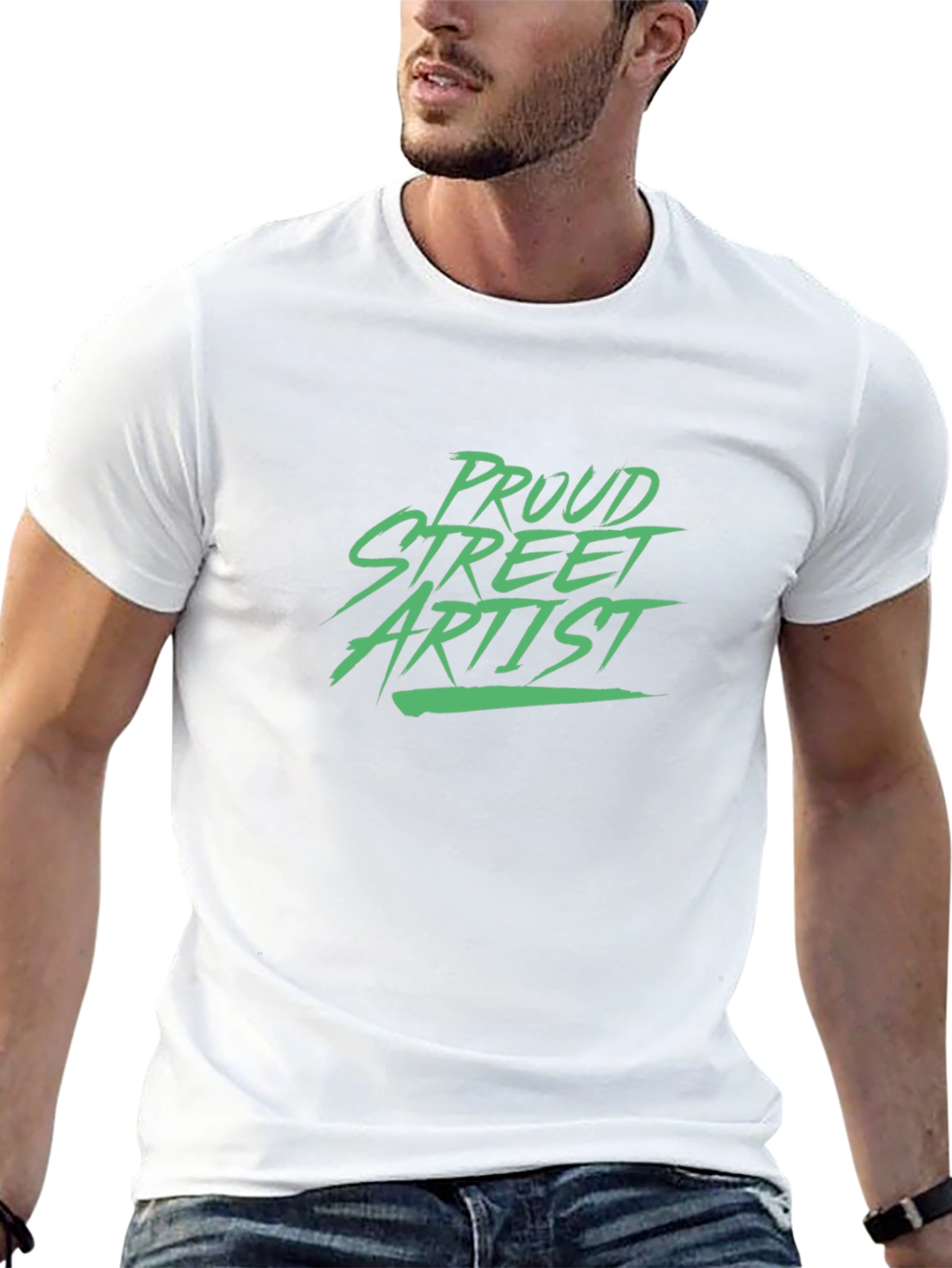 Proud Street Artist Graphic Tee - Black